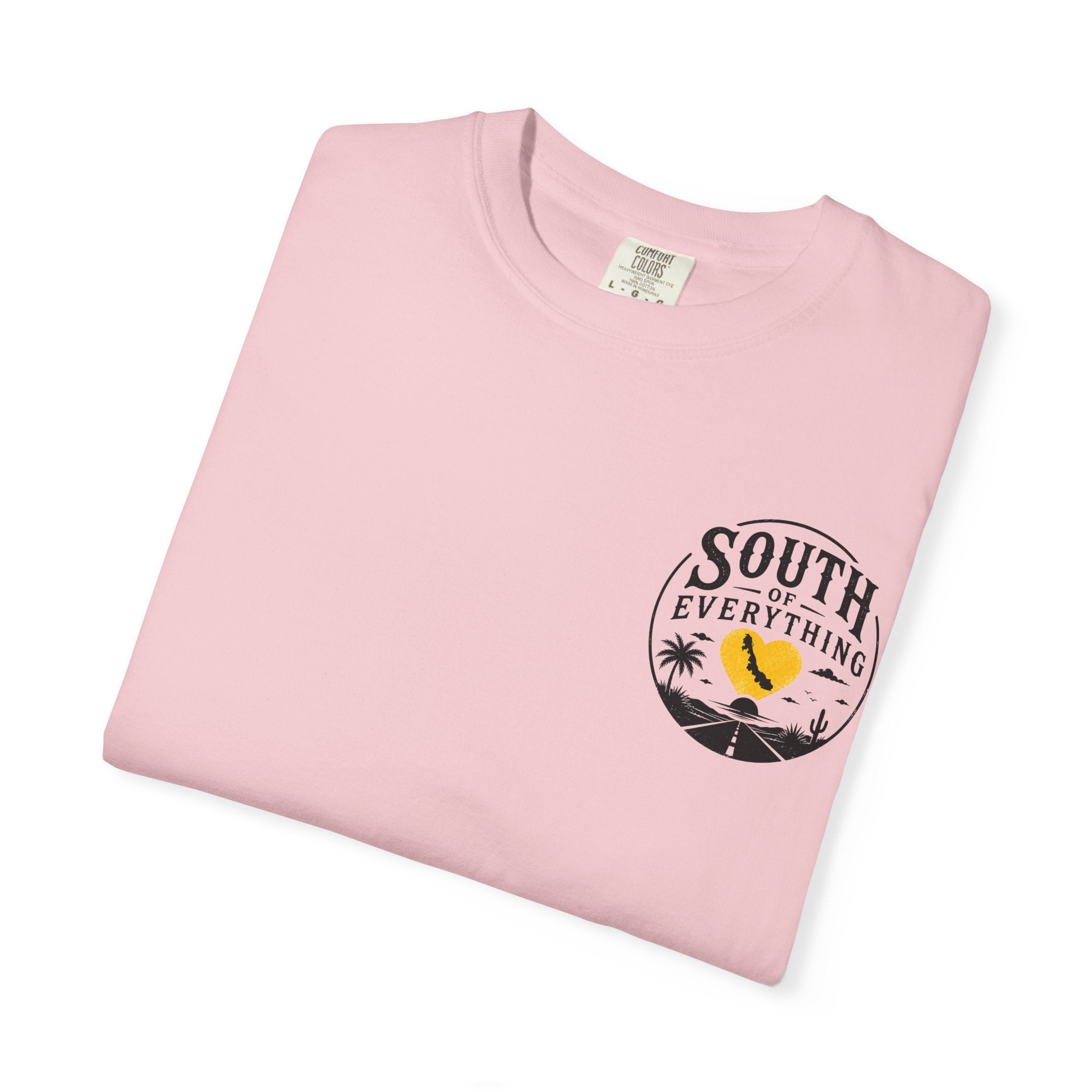 Glam Is a Mindset T-Shirt — Yellow Heart Graphic Tee