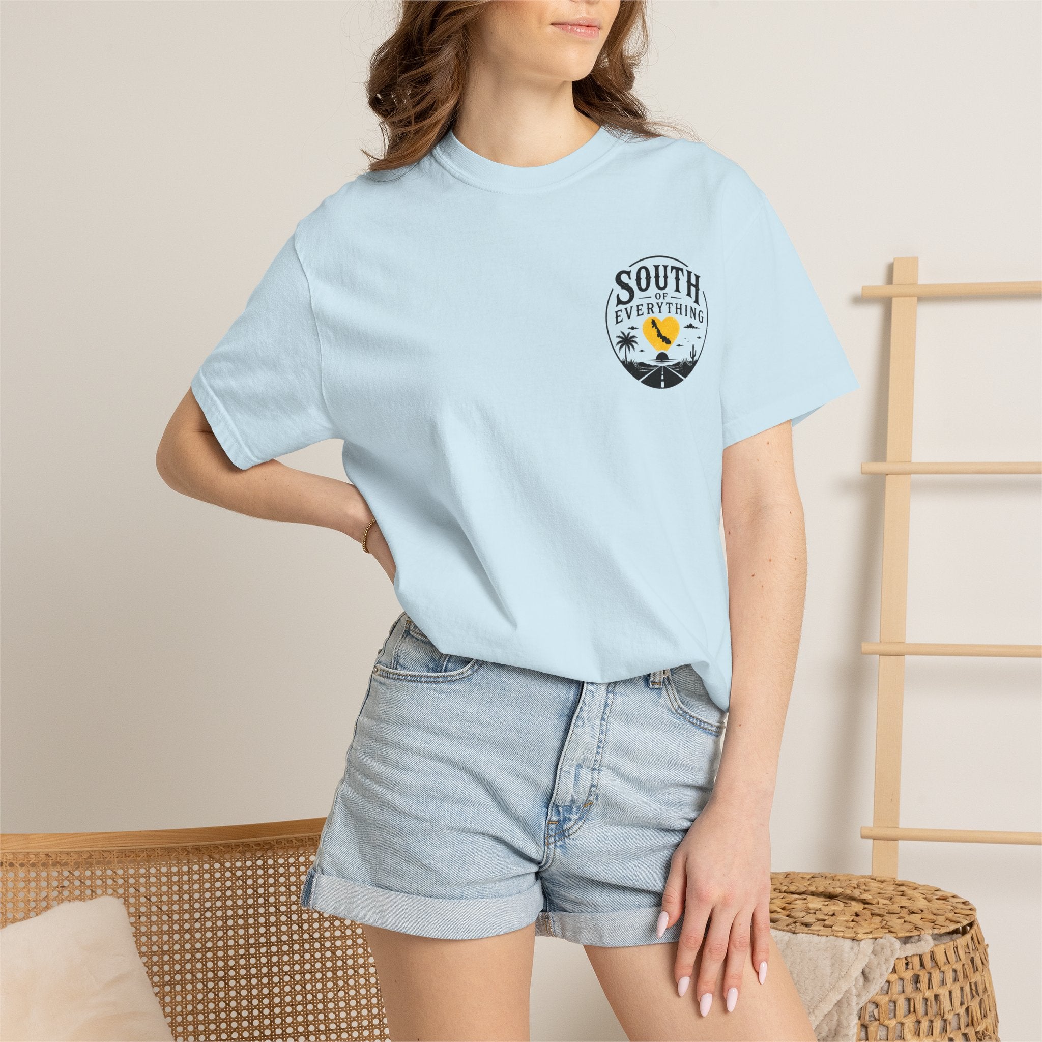 Glam Is a Mindset T-Shirt — Yellow Heart Graphic Tee