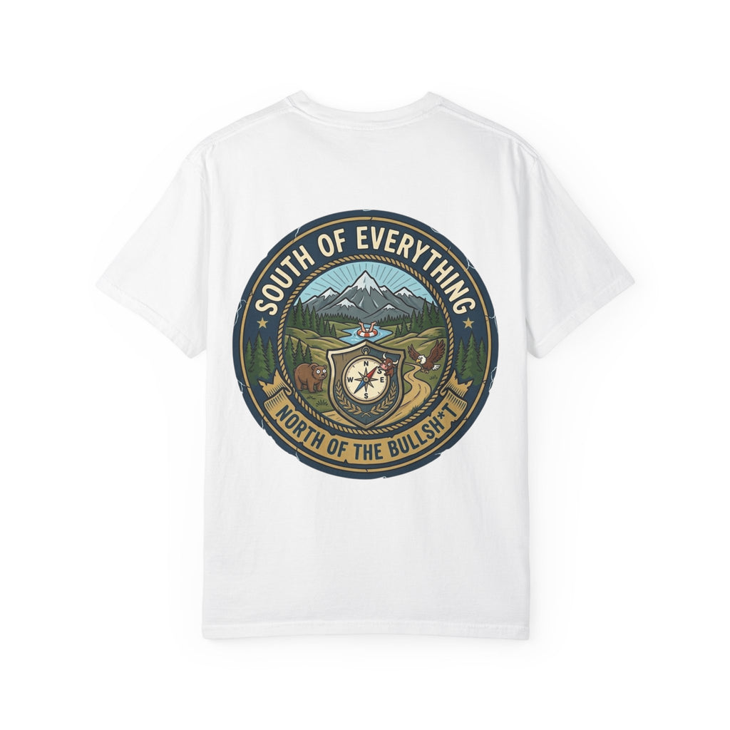 South of Everything T-Shirt — Outdoor Compass Graphic Tee