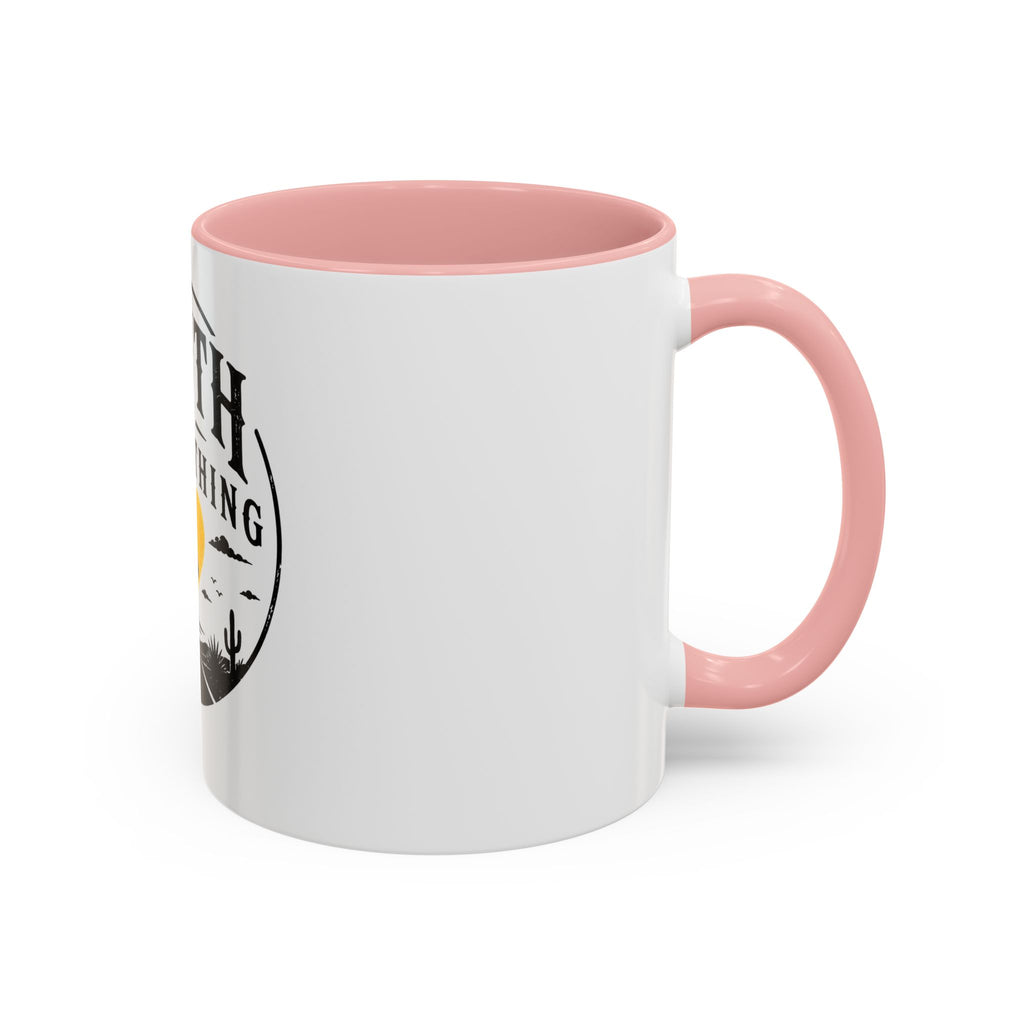 South of Everything Coffee Mug – Retro Desert Road Travel Accent Mug (11/15oz)