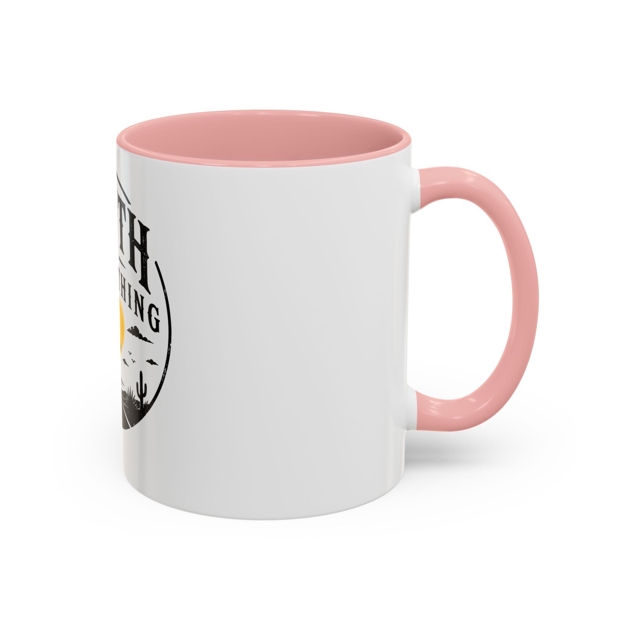 South of Everything Coffee Mug – Retro Desert Road Travel Accent Mug (11/15oz)