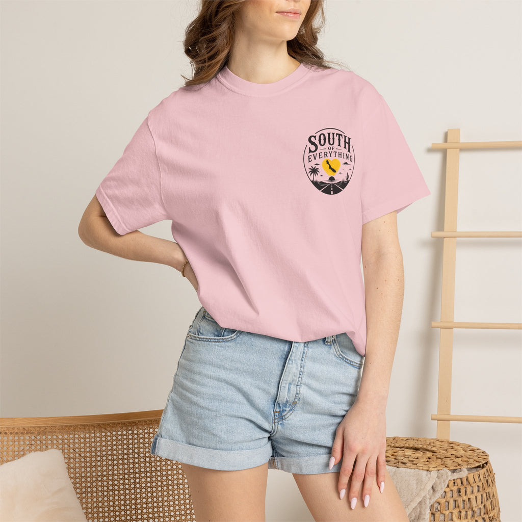 Glam Is a Mindset T-Shirt — Yellow Heart Graphic Tee