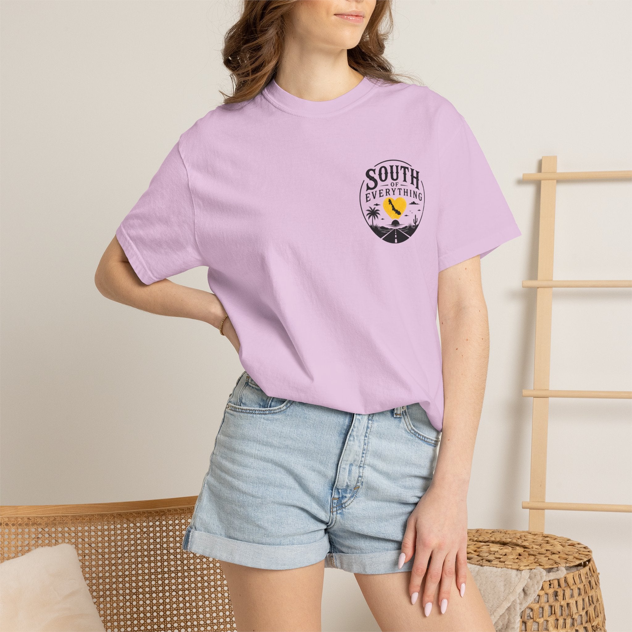 South of Everything T-Shirt — Outdoor Compass Graphic Tee