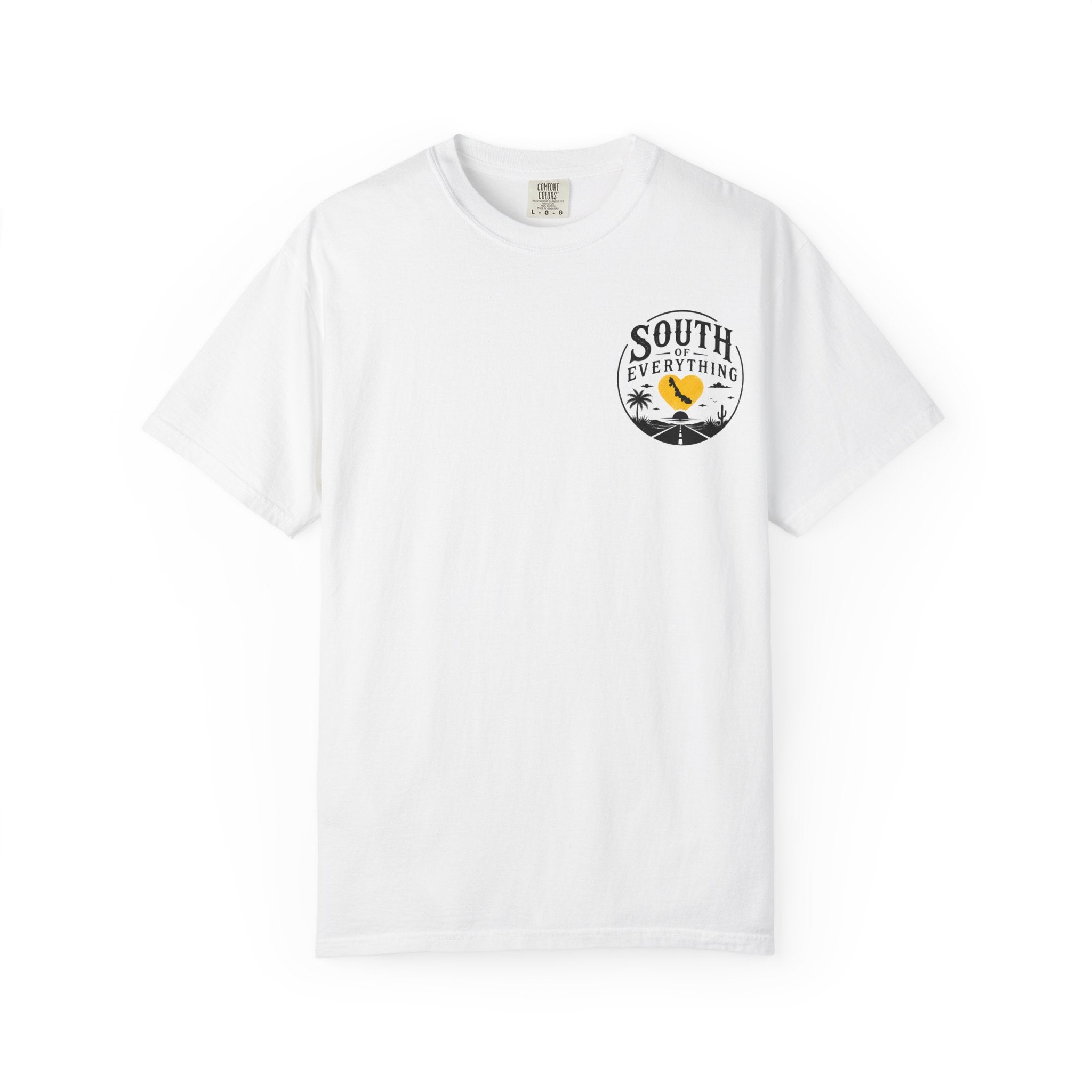 Glam Is a Mindset T-Shirt — Yellow Heart Graphic Tee