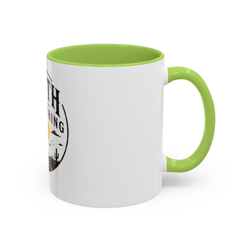 South of Everything Coffee Mug – Retro Desert Road Travel Accent Mug (11/15oz)