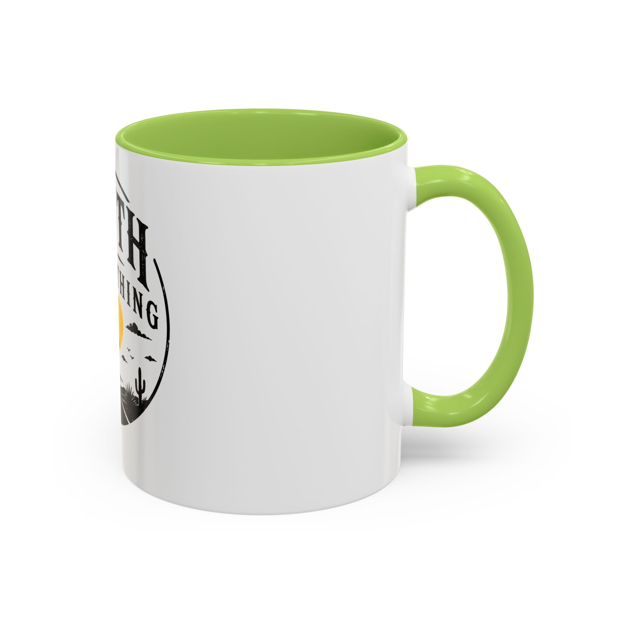 South of Everything Coffee Mug – Retro Desert Road Travel Accent Mug (11/15oz)