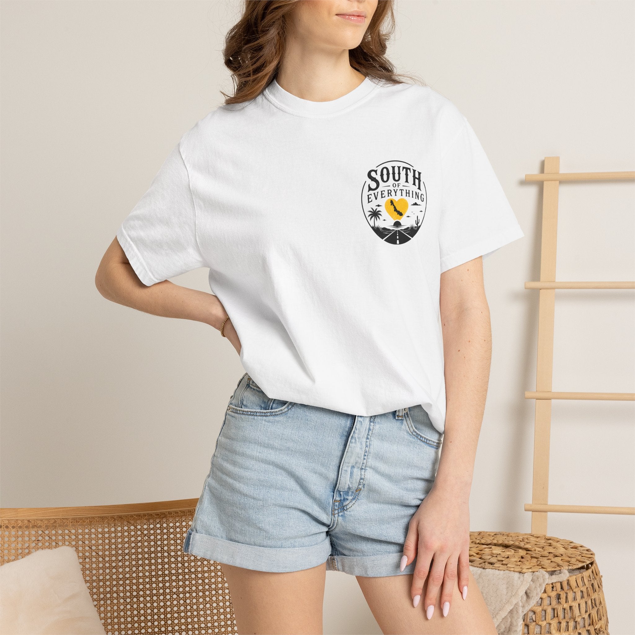 South of Everything T-Shirt — Outdoor Compass Graphic Tee