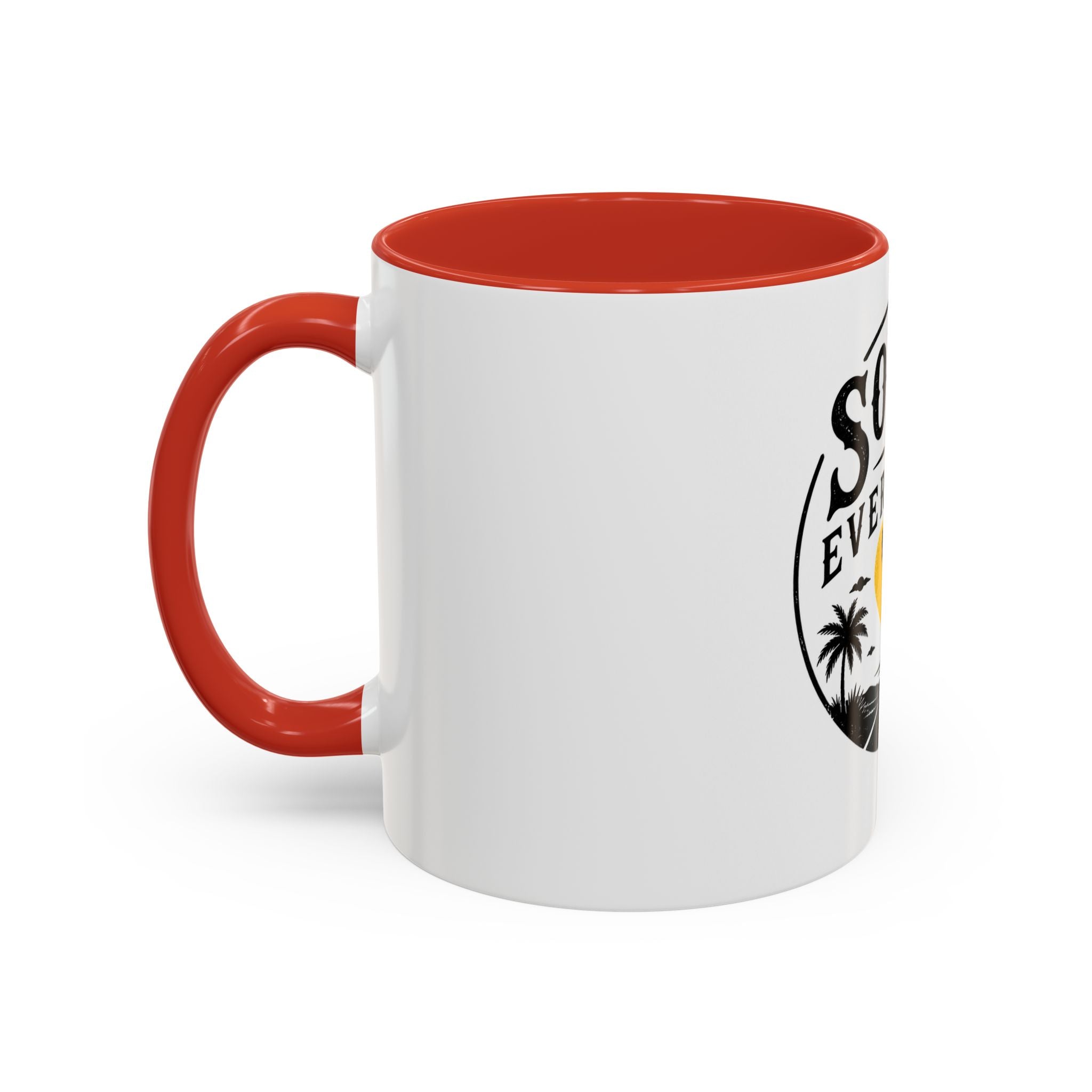 South of Everything Coffee Mug – Retro Desert Road Travel Accent Mug (11/15oz)