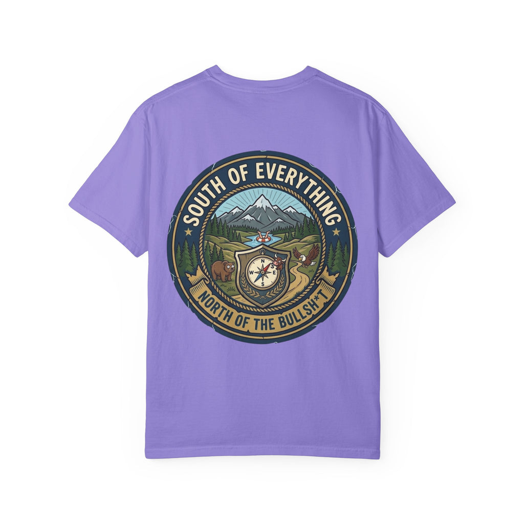 South of Everything T-Shirt — Outdoor Compass Graphic Tee