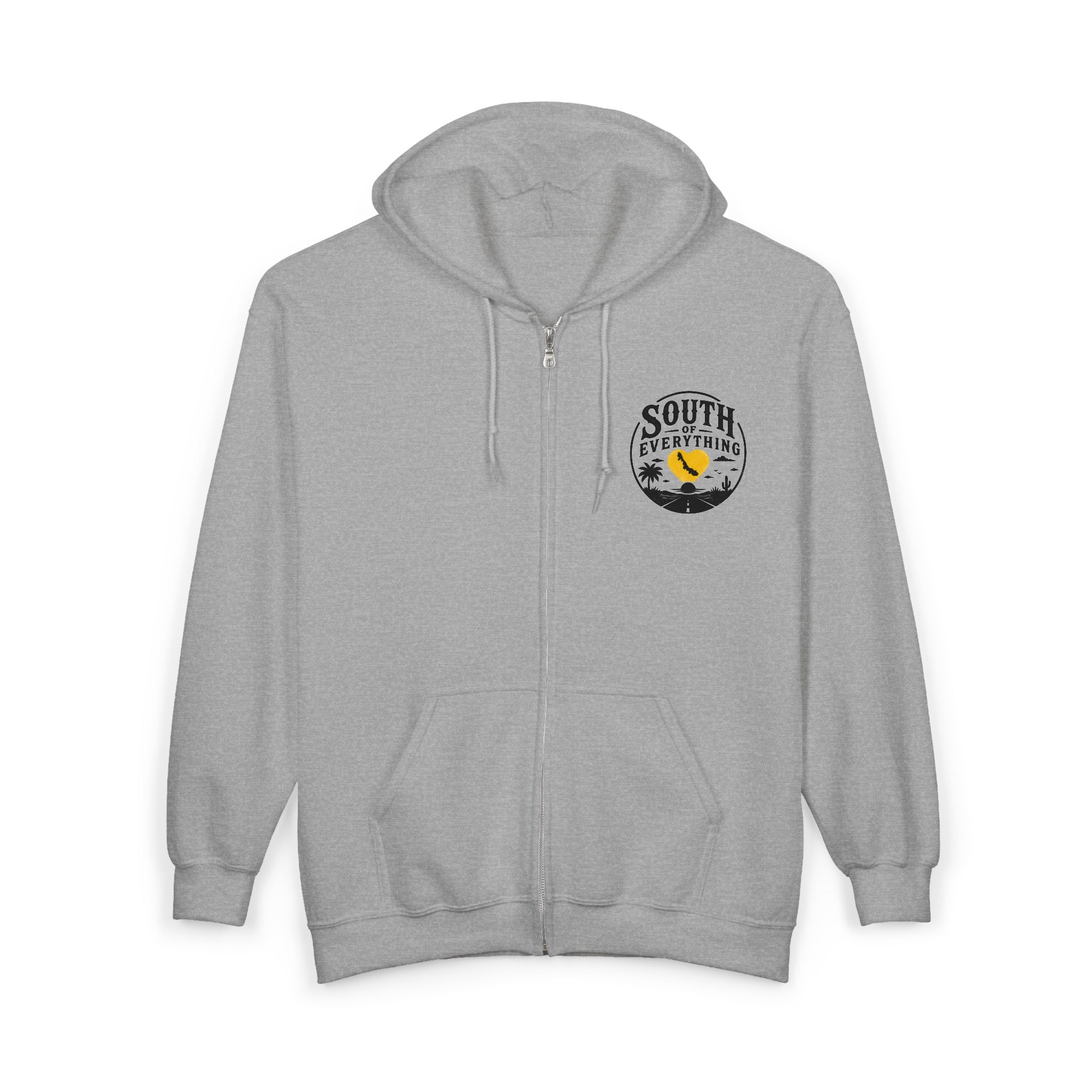 'Always Spicy!' Cheeto Graphic Zip-Up Sweatshirt