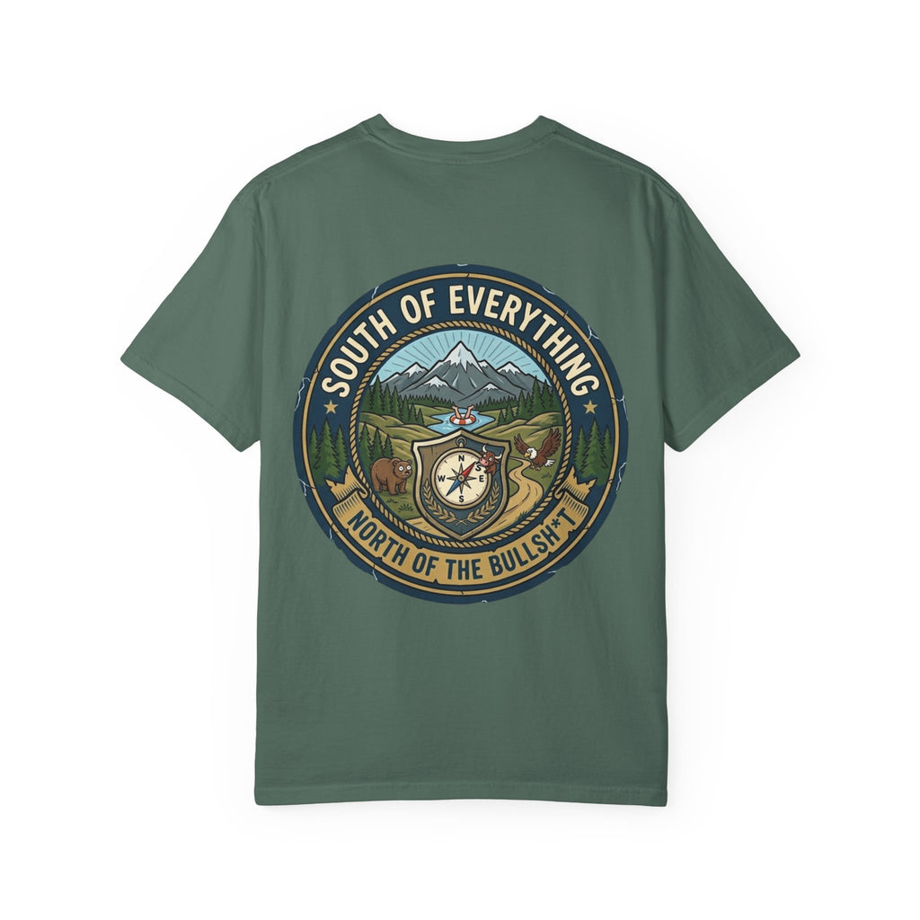 South of Everything T-Shirt — Outdoor Compass Graphic Tee