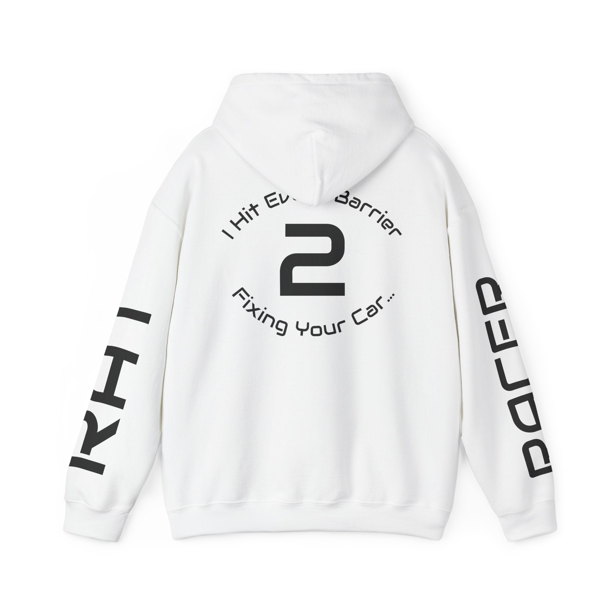 Rat Racerz '2' Hoodie — I Hit Edge Barrier Fixing Your Car Racing Crew Sweatshirt