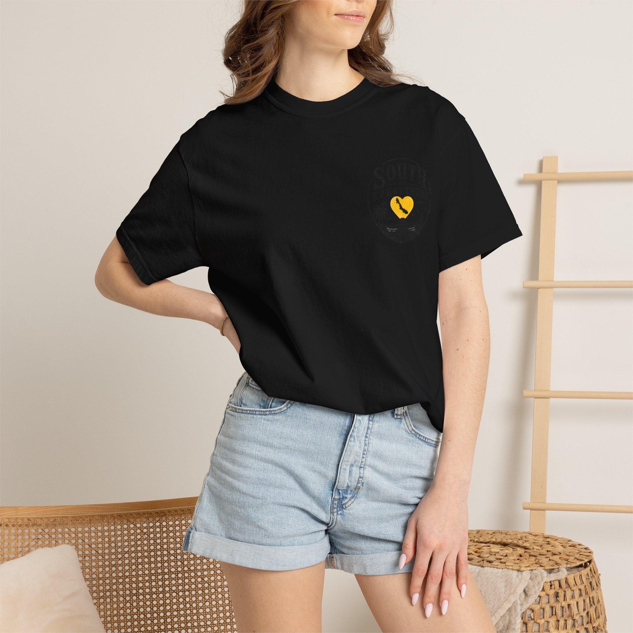 T-Shirt — "Smacked by Cheese Dust and Chaos" Graphic Tee (Snack Lover Novelty)