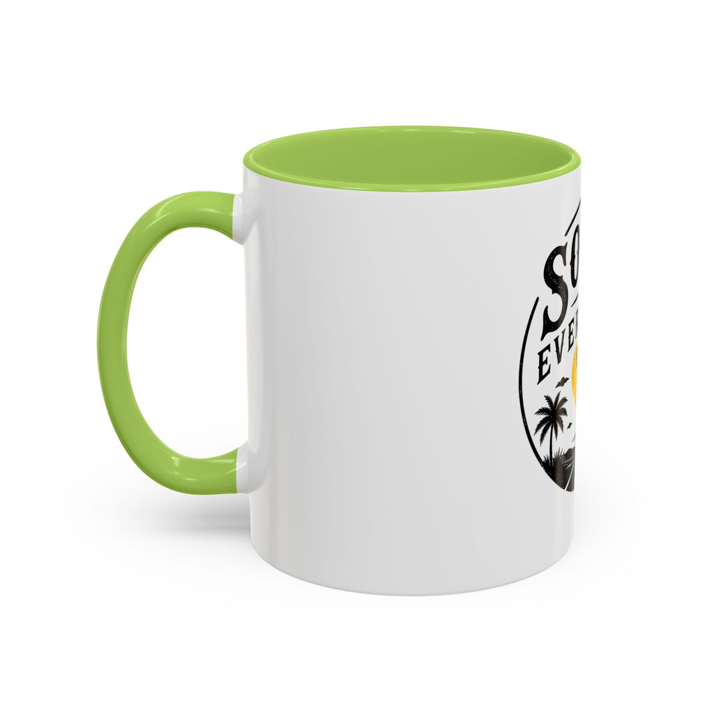 South of Everything Coffee Mug – Retro Desert Road Travel Accent Mug (11/15oz)