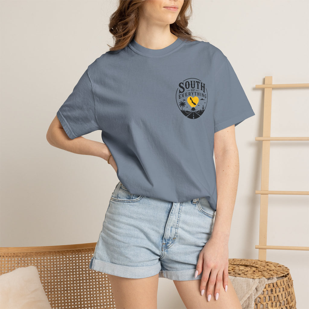 South of Everything T-Shirt — Outdoor Compass Graphic Tee