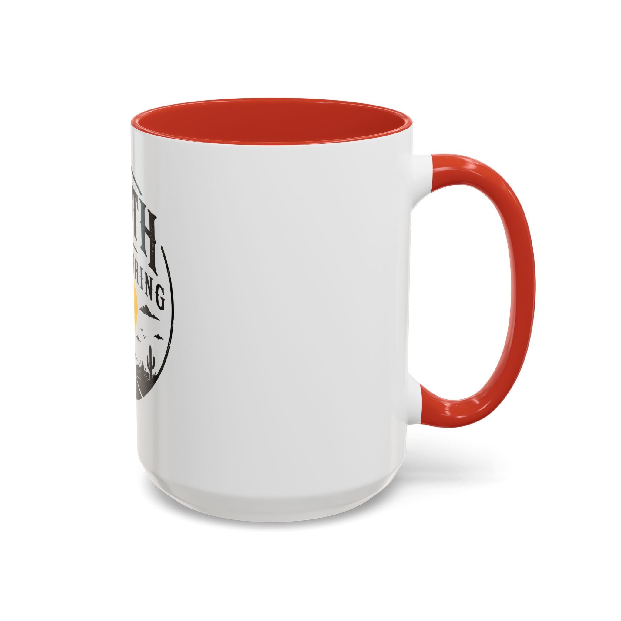 South of Everything Coffee Mug – Retro Desert Road Travel Accent Mug (11/15oz)