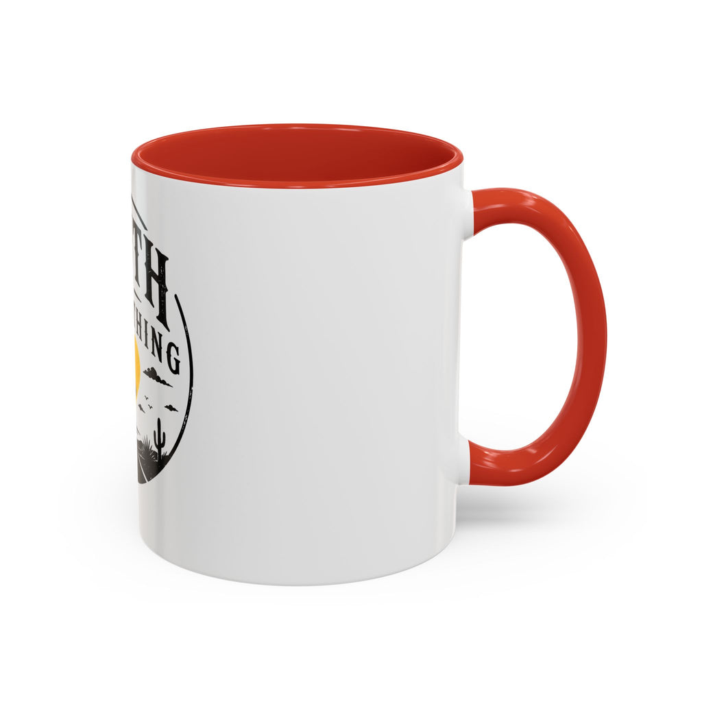 South of Everything Coffee Mug – Retro Desert Road Travel Accent Mug (11/15oz)