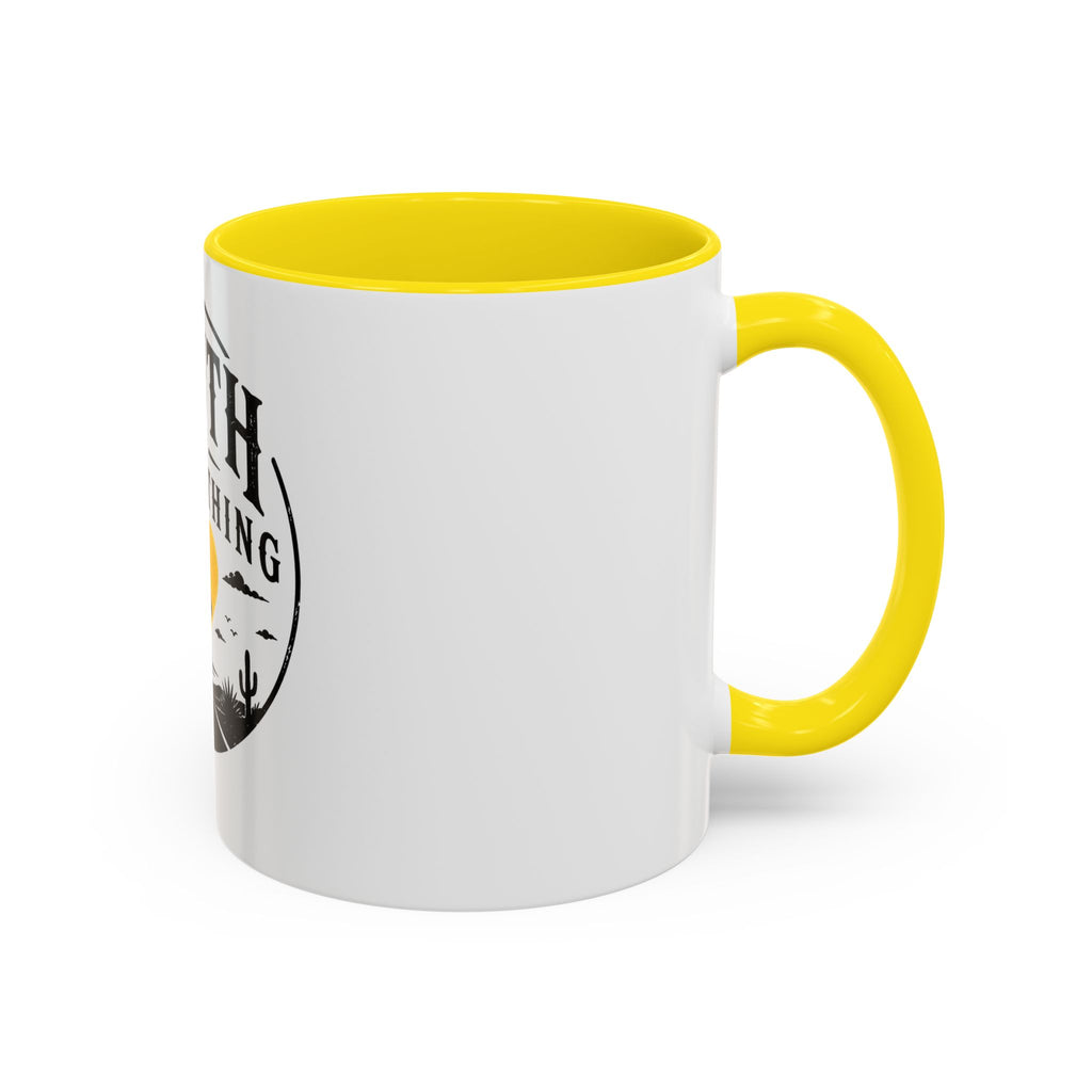 South of Everything Coffee Mug – Retro Desert Road Travel Accent Mug (11/15oz)