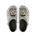 South Is Everything EVA Clogs — Beachy White Foam Slip-Ons