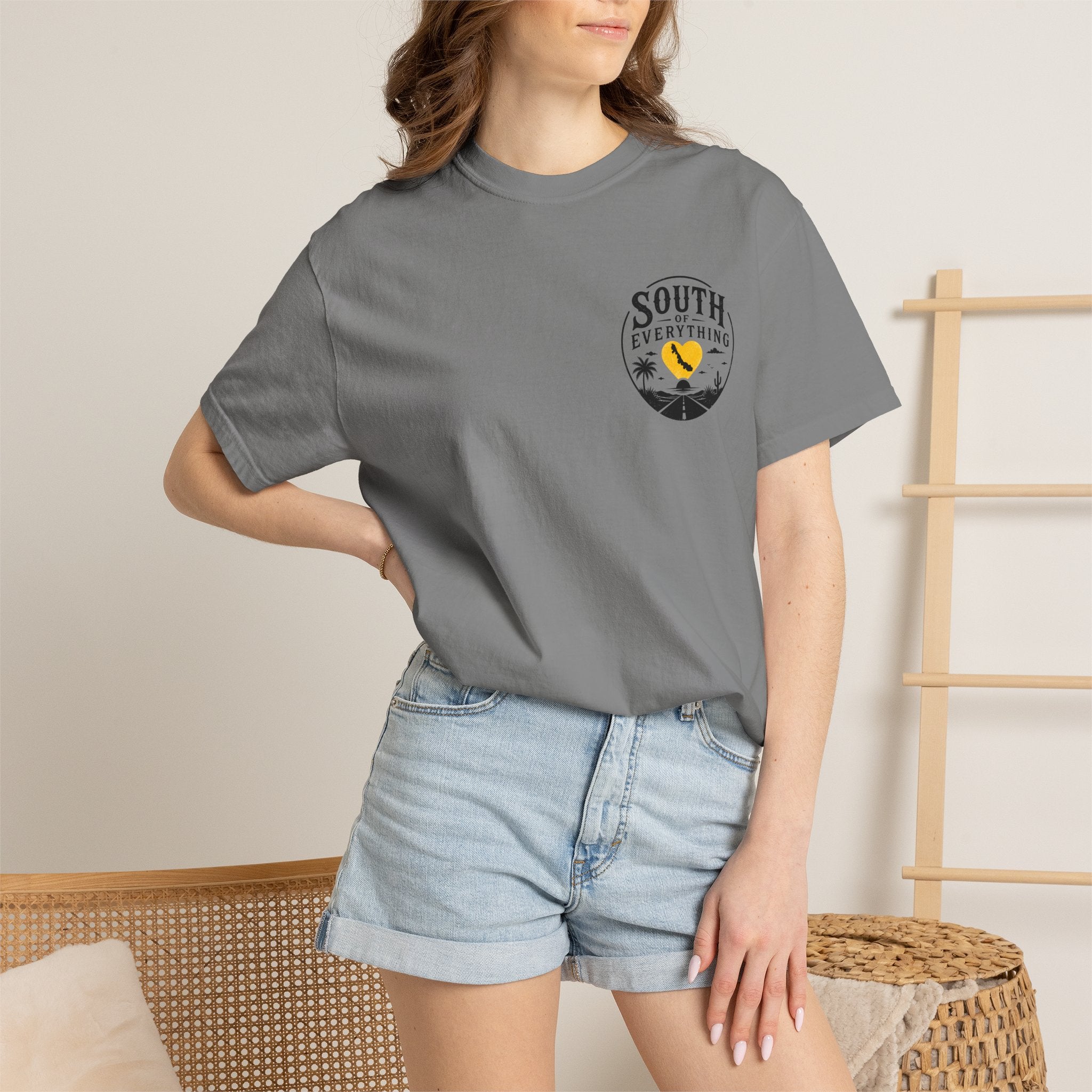 South of Everything T-Shirt — Outdoor Compass Graphic Tee