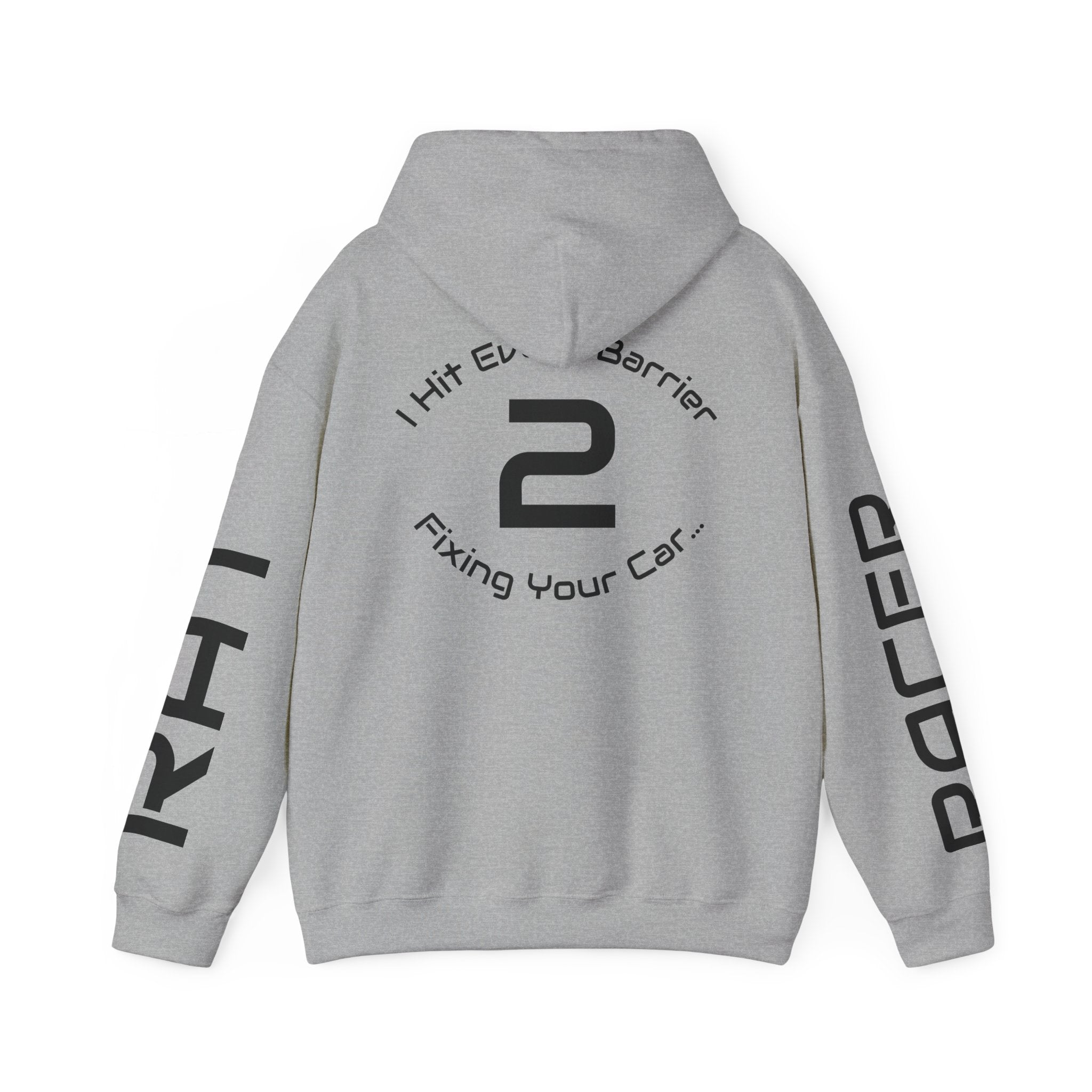 Rat Racerz '2' Hoodie — I Hit Edge Barrier Fixing Your Car Racing Crew Sweatshirt