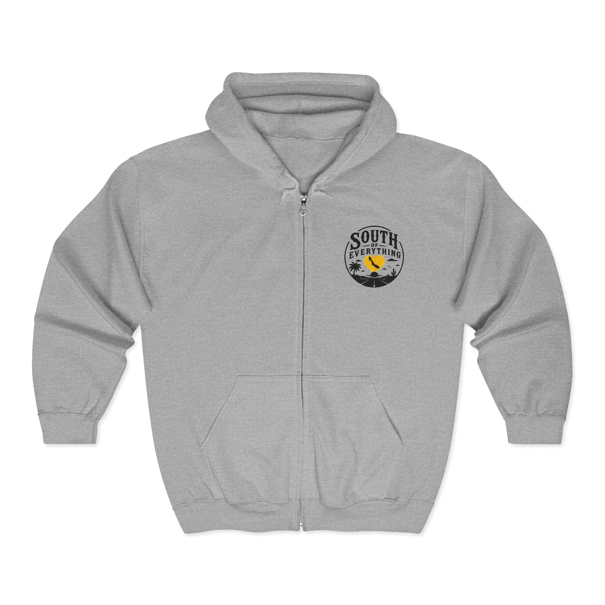 'Always Spicy!' Cheeto Graphic Zip-Up Sweatshirt