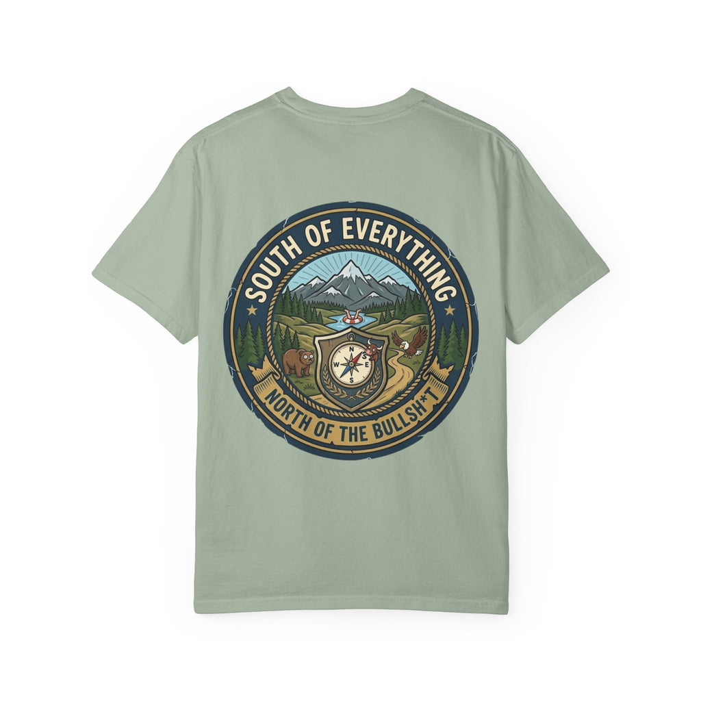 South of Everything T-Shirt — Outdoor Compass Graphic Tee