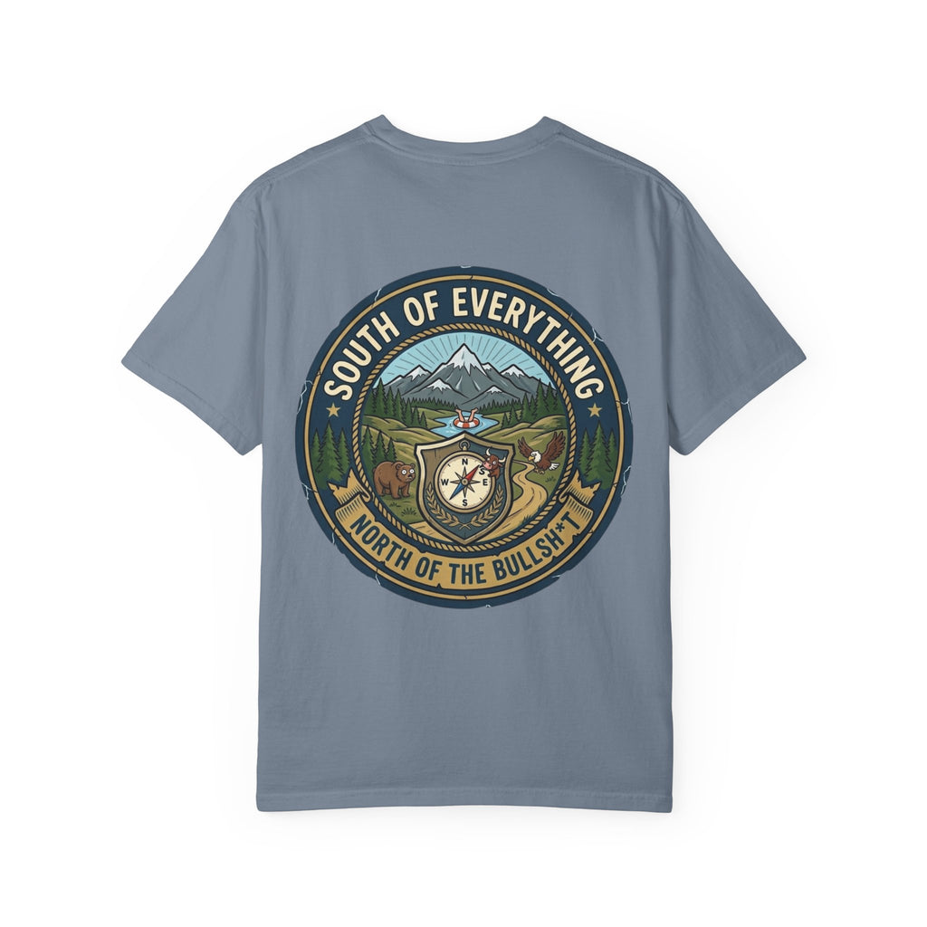 South of Everything T-Shirt — Outdoor Compass Graphic Tee