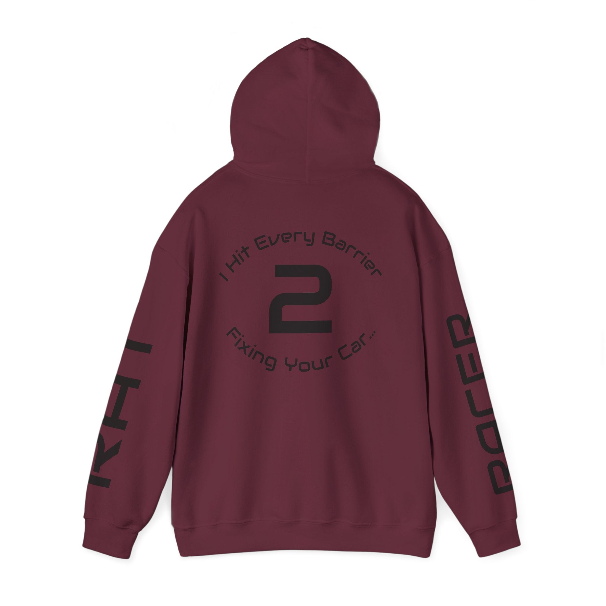 Rat Racerz '2' Hoodie — I Hit Edge Barrier Fixing Your Car Racing Crew Sweatshirt
