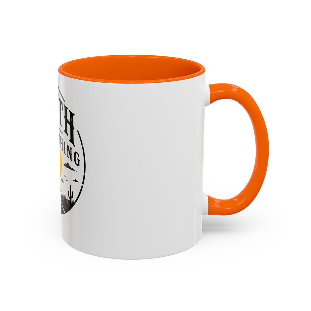 South of Everything Coffee Mug – Retro Desert Road Travel Accent Mug (11/15oz)