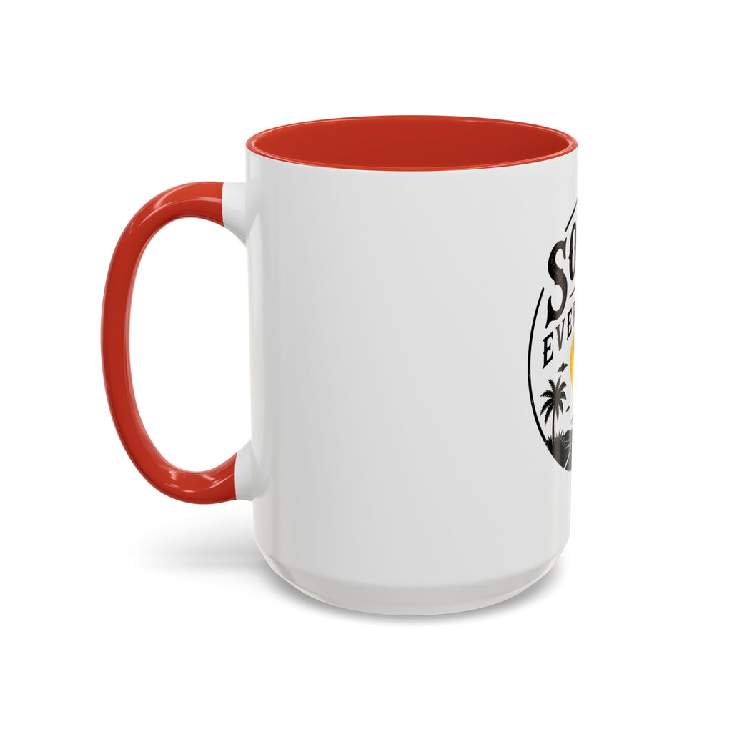 South of Everything Coffee Mug – Retro Desert Road Travel Accent Mug (11/15oz)