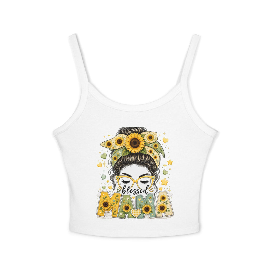 Blessed Sunflower Crop Tank
