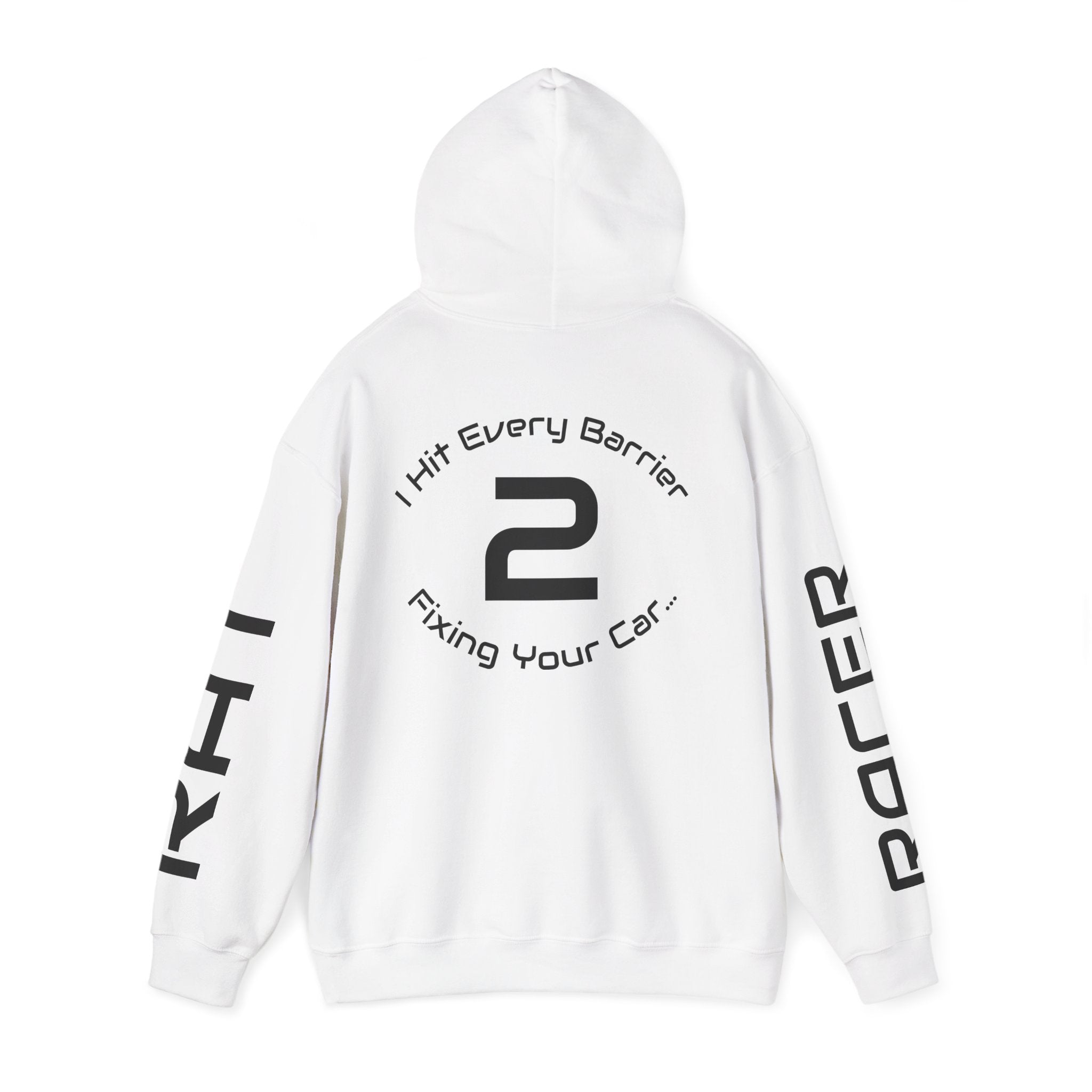 Rat Racerz '2' Hoodie — I Hit Edge Barrier Fixing Your Car Racing Crew Sweatshirt