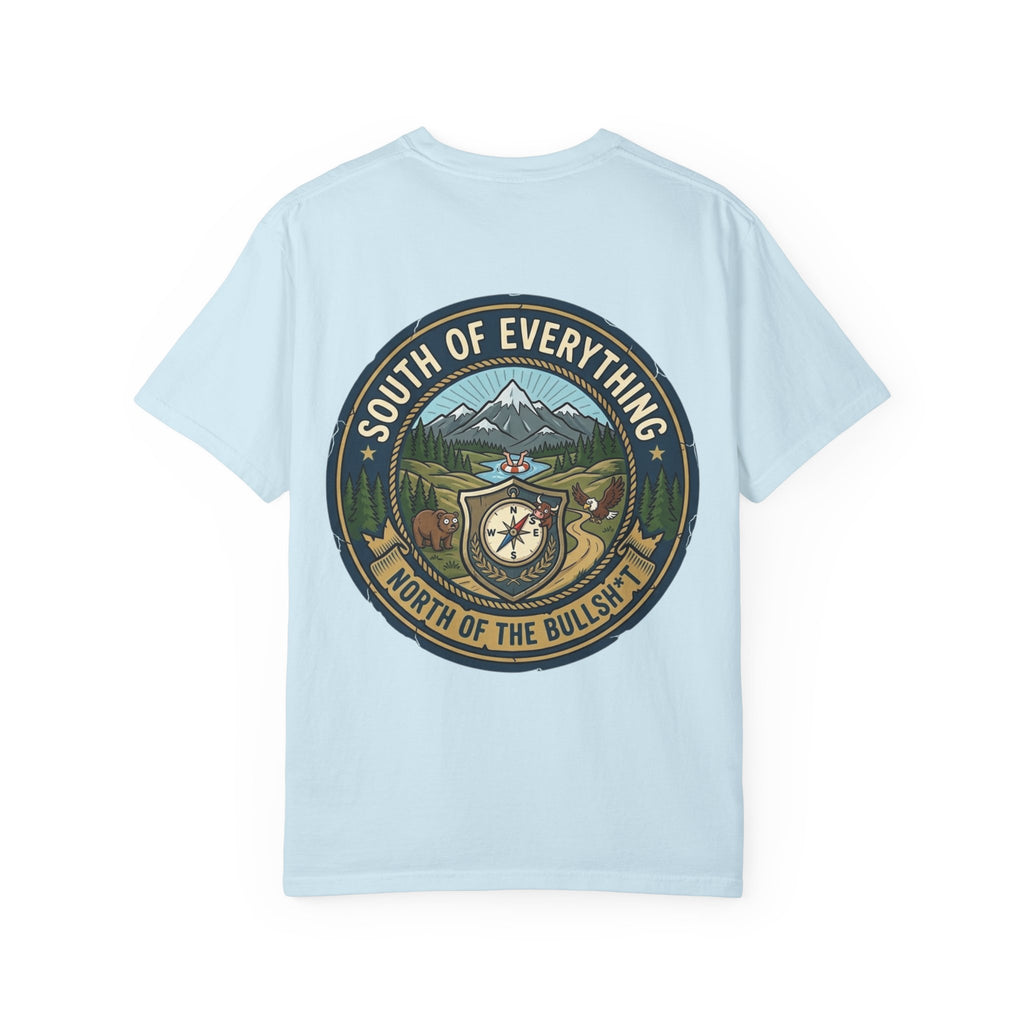 South of Everything T-Shirt — Outdoor Compass Graphic Tee