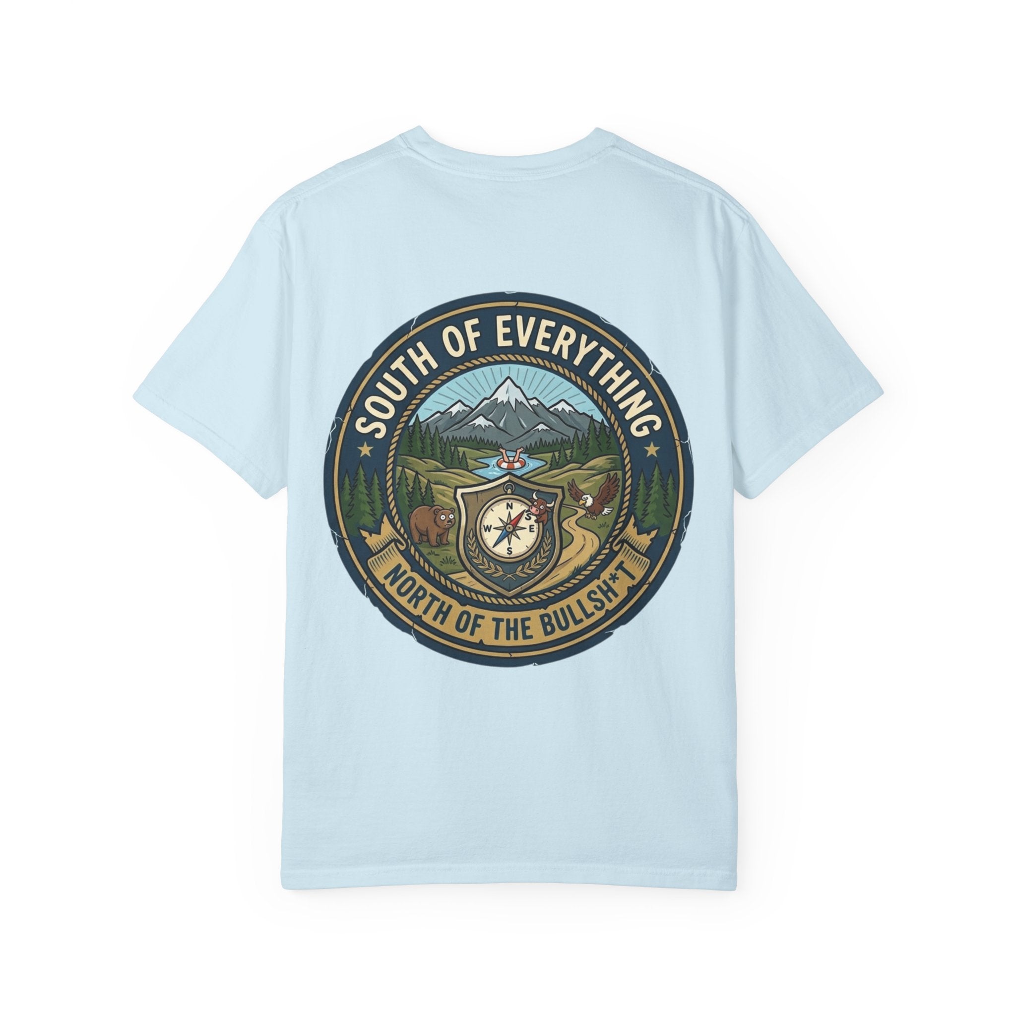 South of Everything T-Shirt — Outdoor Compass Graphic Tee