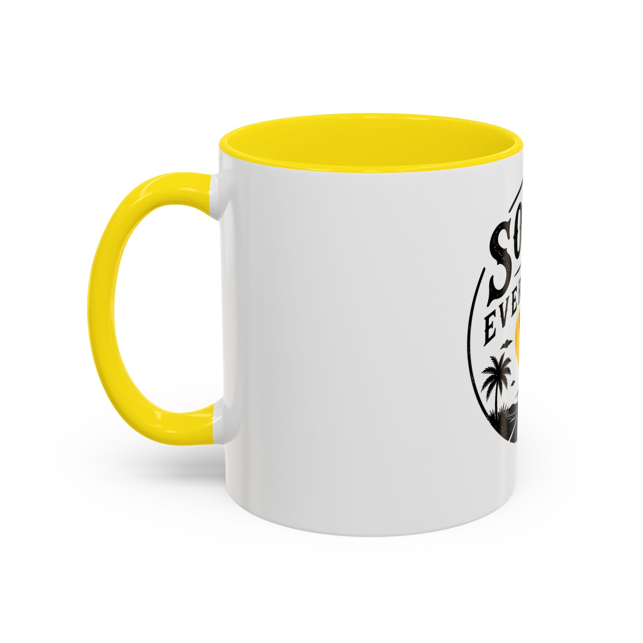 South of Everything Coffee Mug – Retro Desert Road Travel Accent Mug (11/15oz)