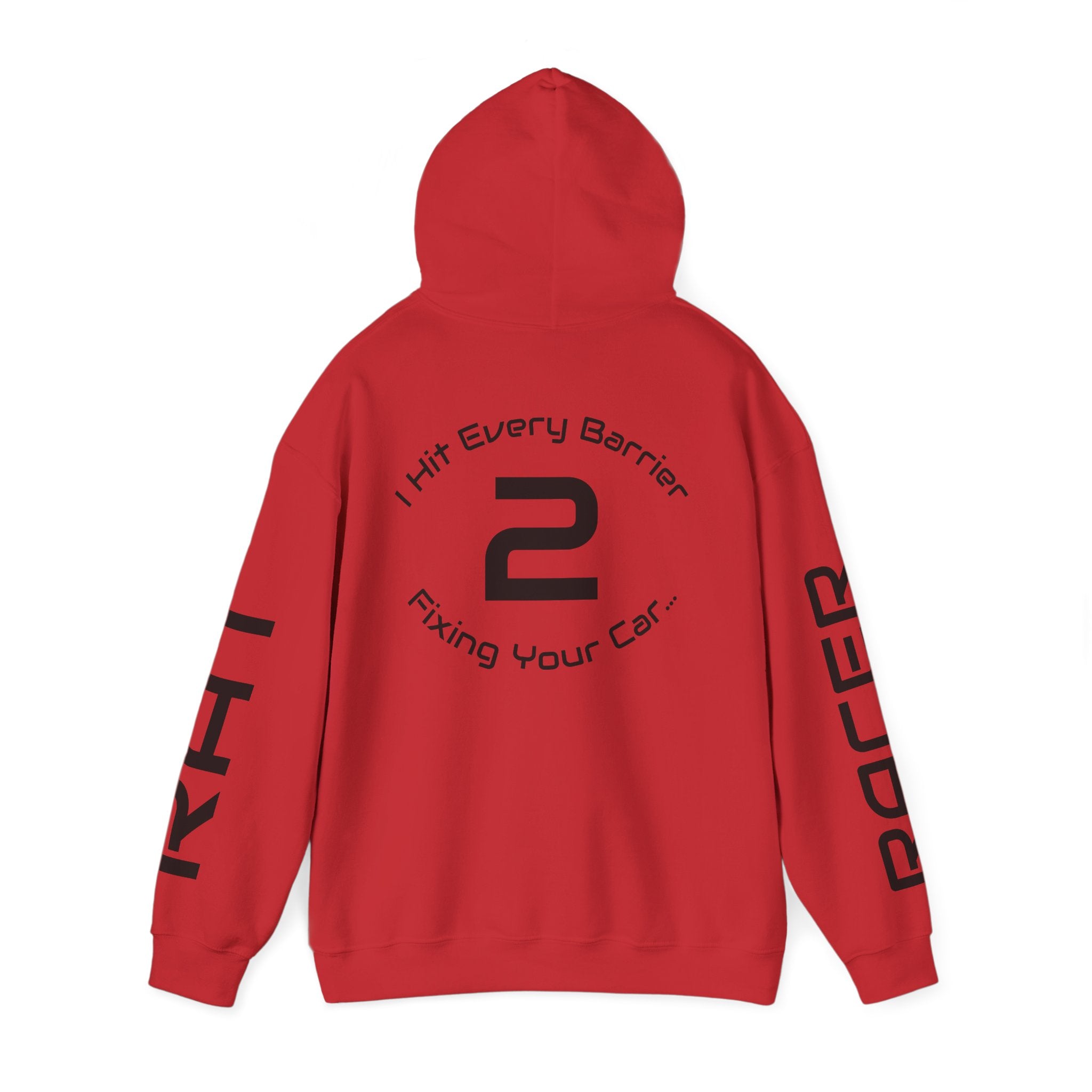 Rat Racerz '2' Hoodie — I Hit Edge Barrier Fixing Your Car Racing Crew Sweatshirt