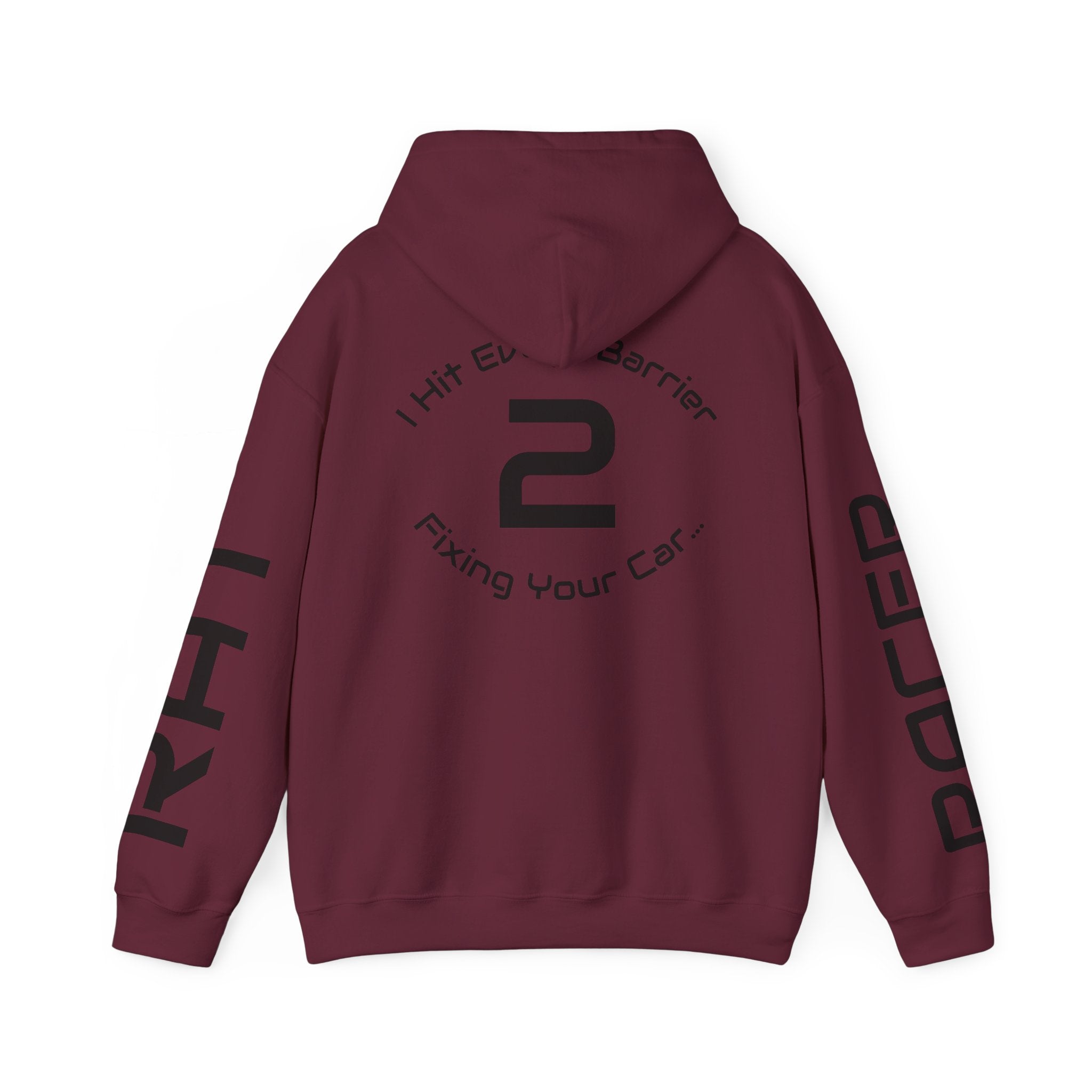 Rat Racerz '2' Hoodie — I Hit Edge Barrier Fixing Your Car Racing Crew Sweatshirt