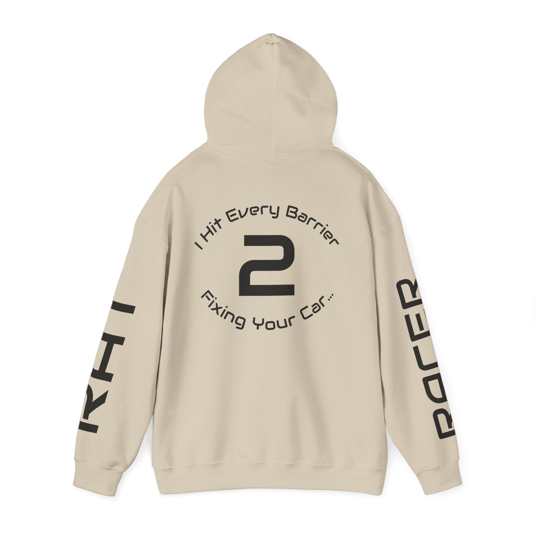 Rat Racerz '2' Hoodie — I Hit Edge Barrier Fixing Your Car Racing Crew Sweatshirt