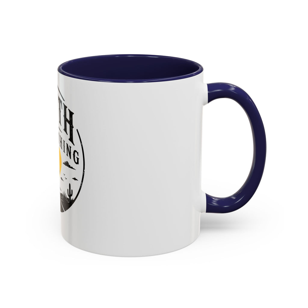South of Everything Coffee Mug – Retro Desert Road Travel Accent Mug (11/15oz)