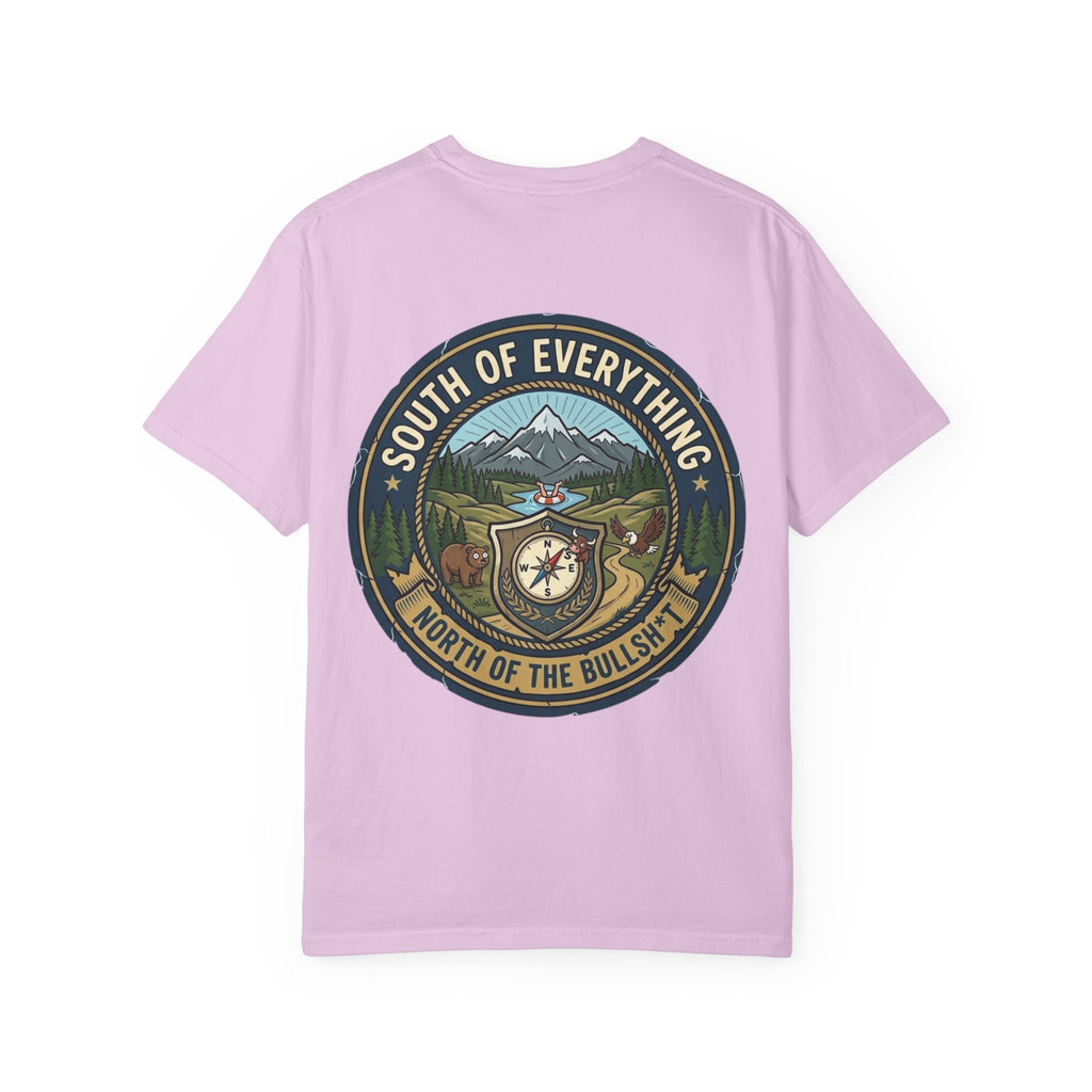 South of Everything T-Shirt — Outdoor Compass Graphic Tee