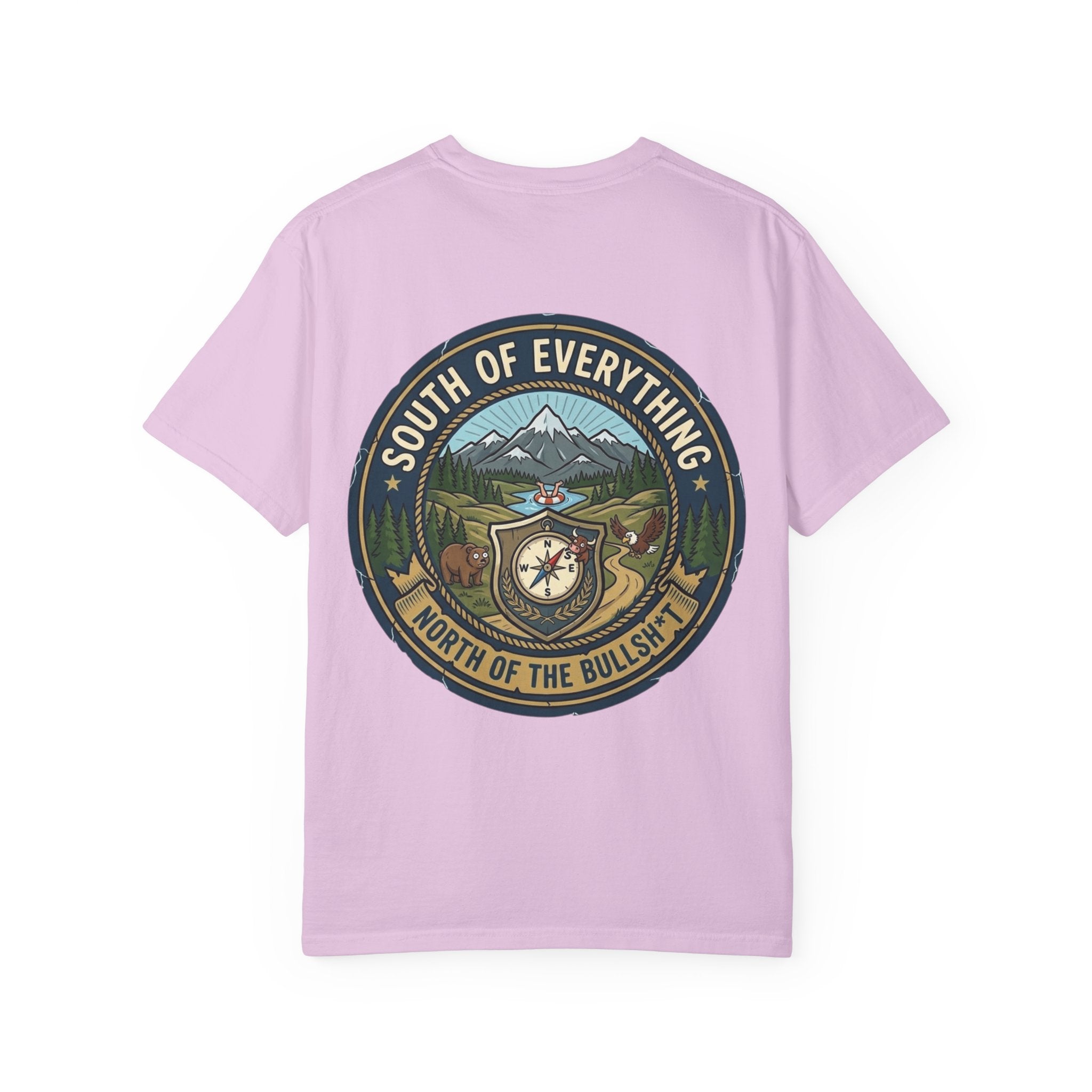 South of Everything T-Shirt — Outdoor Compass Graphic Tee