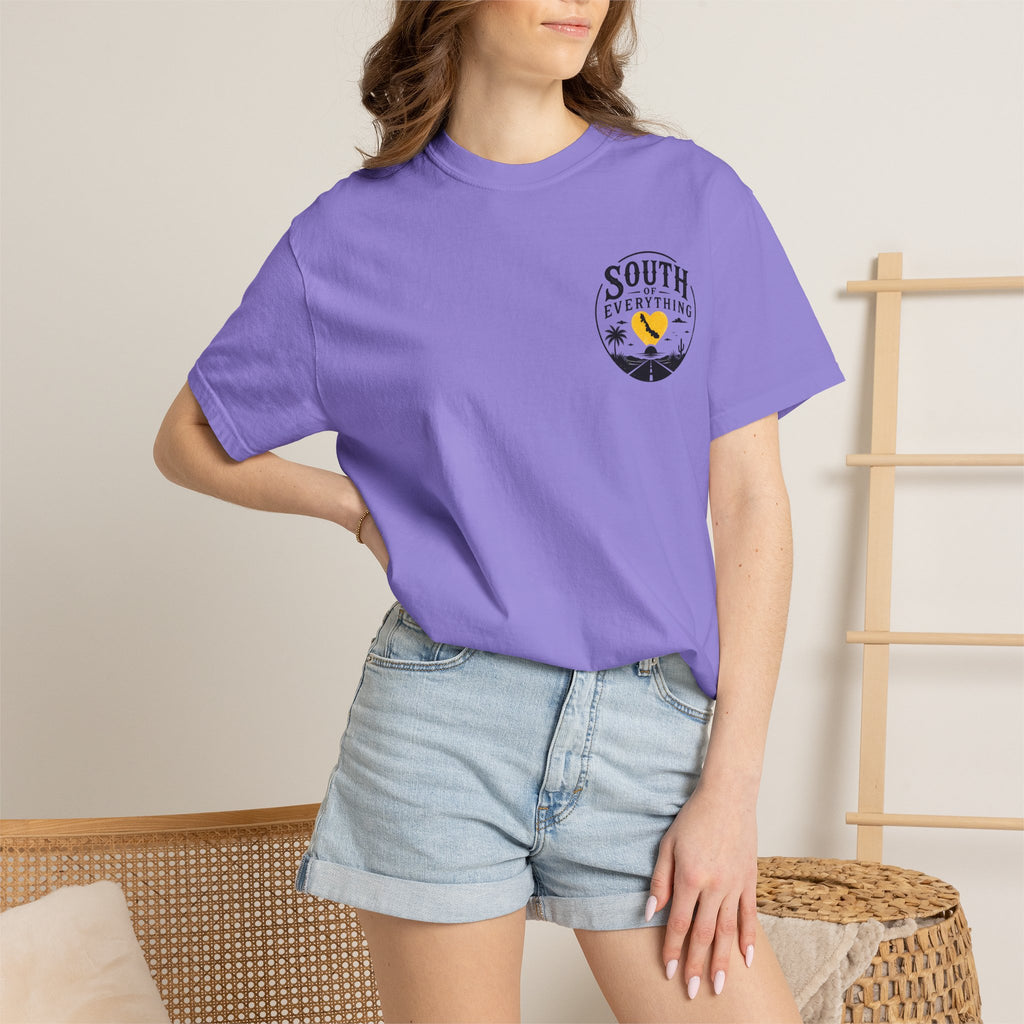 Glam Is a Mindset T-Shirt — Yellow Heart Graphic Tee