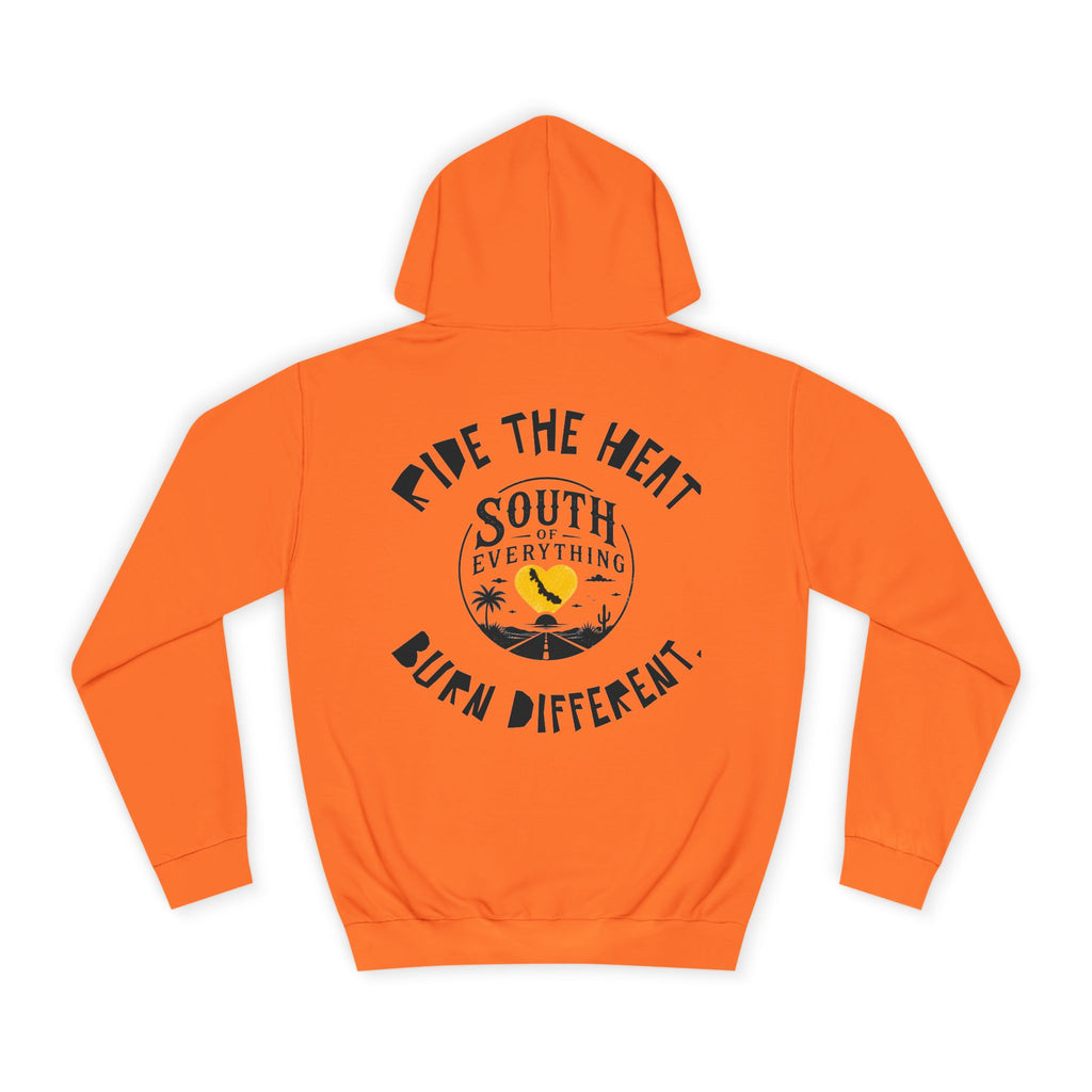 Surf Graphic Hoodie — "Ride the Heat" South Beach Surf Hoodie