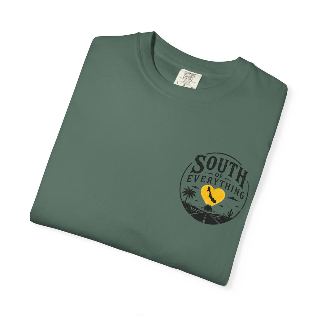 South of Everything T-Shirt — Outdoor Compass Graphic Tee