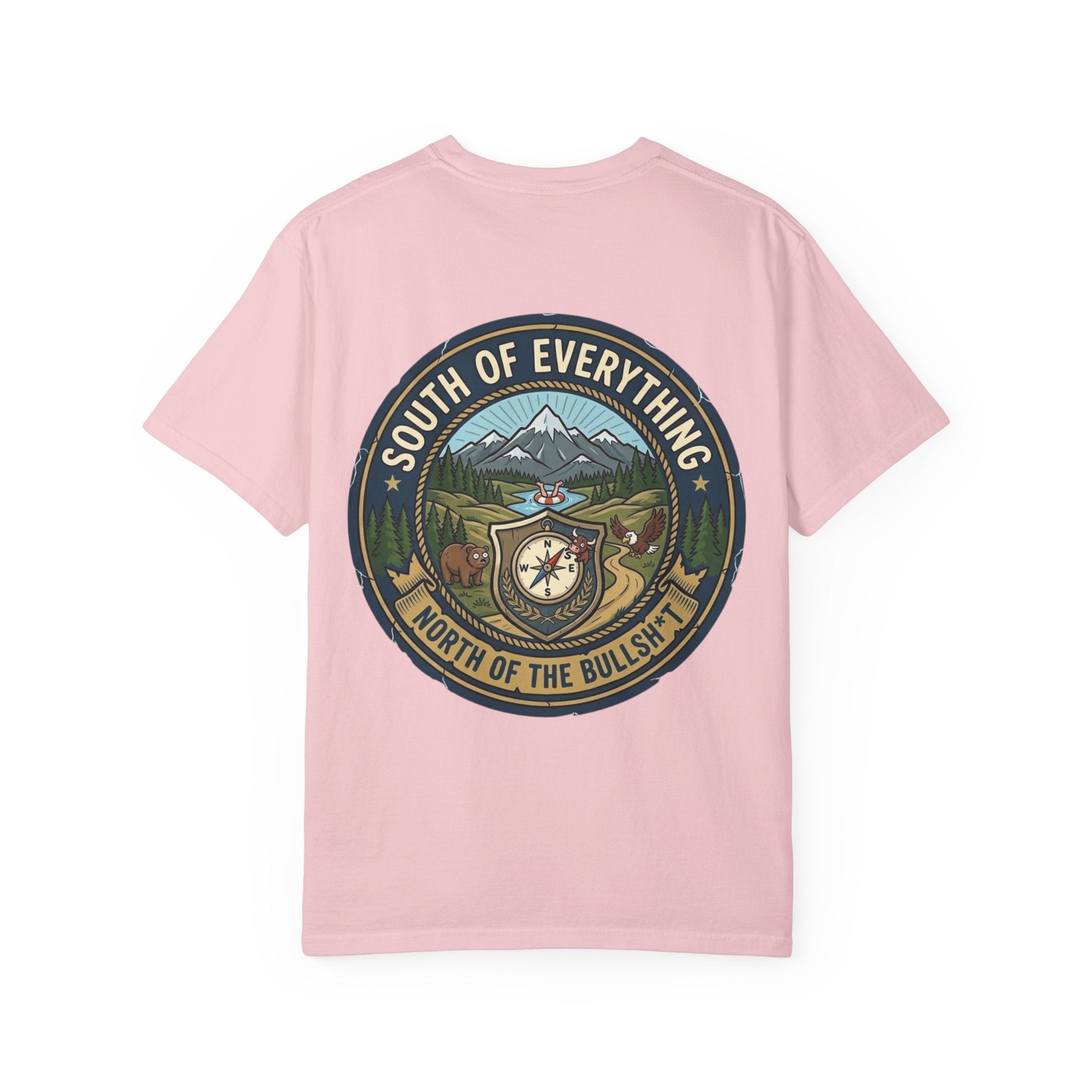 South of Everything T-Shirt — Outdoor Compass Graphic Tee
