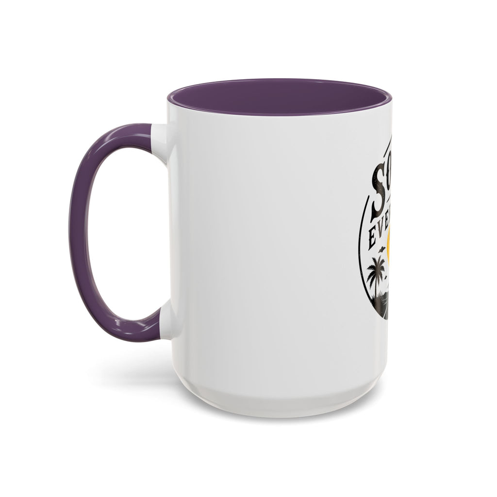 South of Everything Coffee Mug – Retro Desert Road Travel Accent Mug (11/15oz)