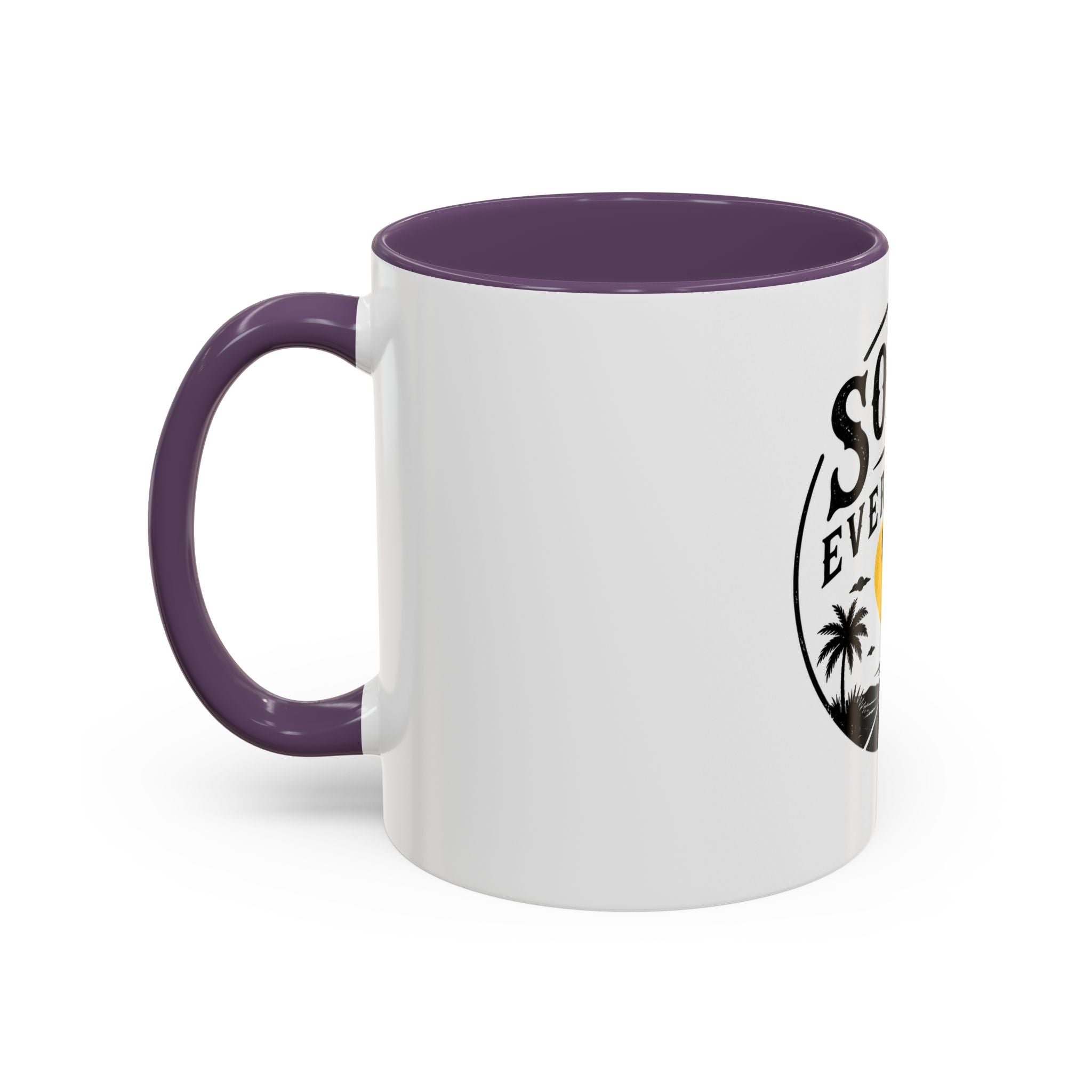 South of Everything Coffee Mug – Retro Desert Road Travel Accent Mug (11/15oz)