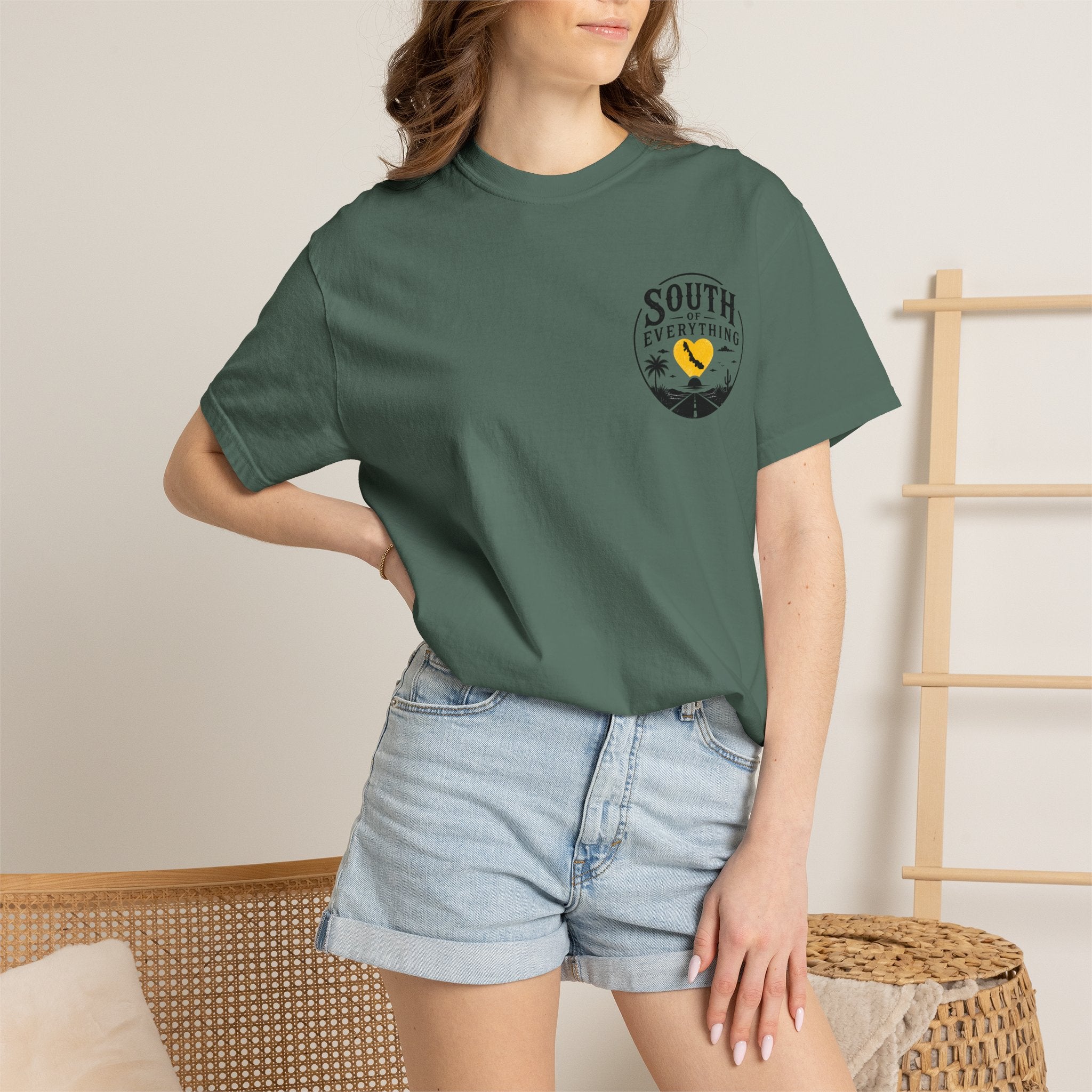 T-Shirt — "Smacked by Cheese Dust and Chaos" Graphic Tee (Snack Lover Novelty)