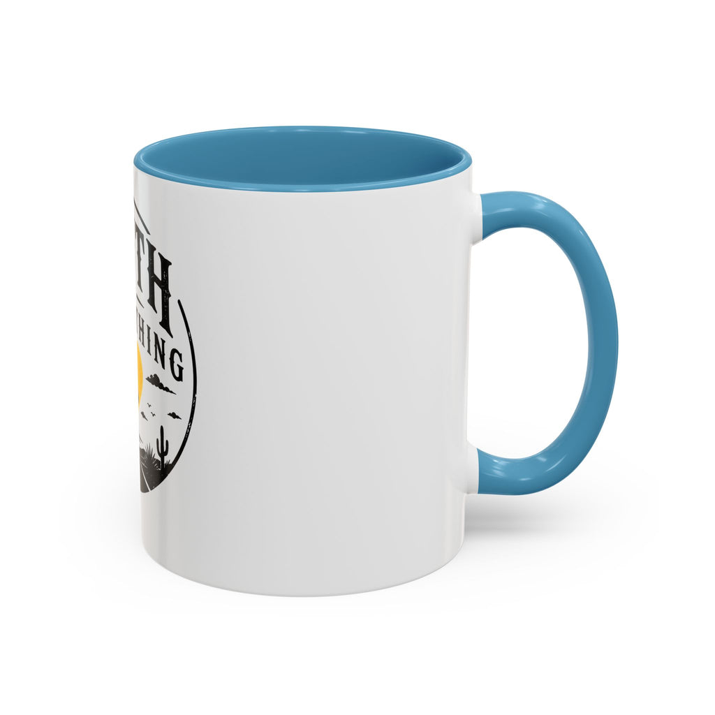 South of Everything Coffee Mug – Retro Desert Road Travel Accent Mug (11/15oz)